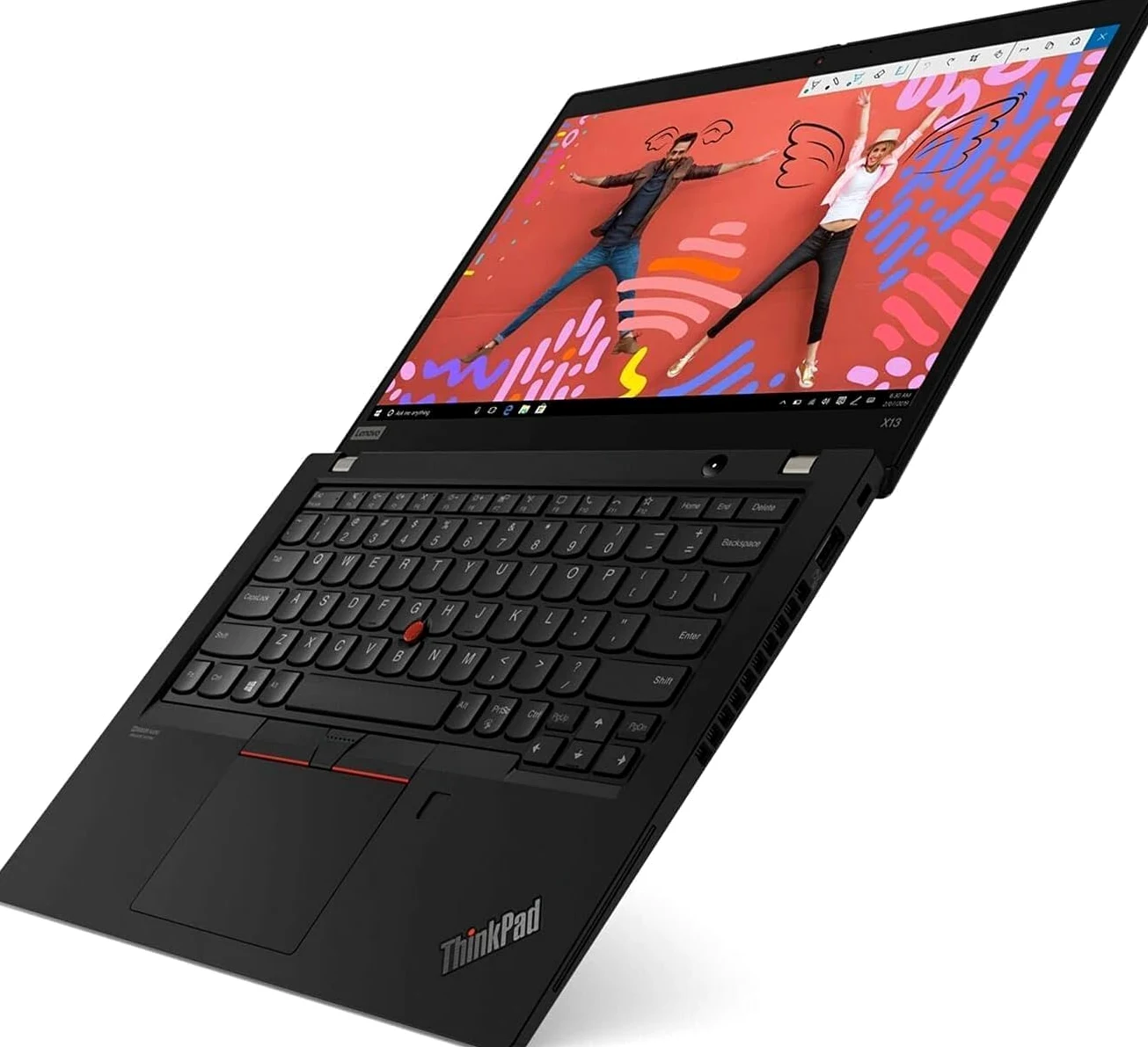 Lenovo ThinkPad X13 Gen 1 Business Laptop, notebook da 13,3 pollici FHD, Intel Core i5-10210U, 8 GB di RAM, SSD da 512 GB, Tastiera QWERTY giapponese, Windows 11 Pro (ricondizionato)