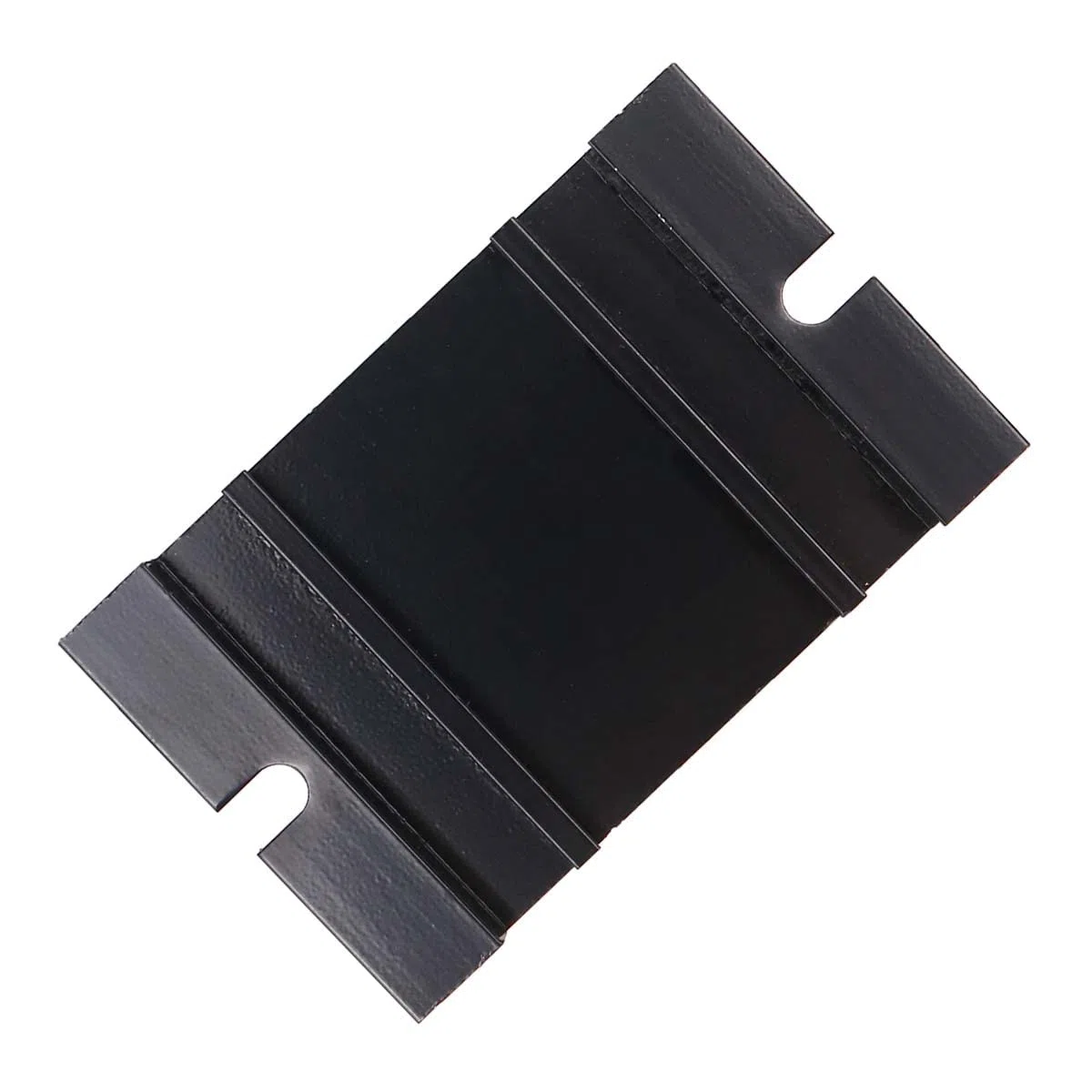 Dissipateur thermique en Aluminium pour Relais à Semi-conducteurs 2PCS pour Relais à Semi-conducteurs SSR-25DA / 10DA / 40DA - Noir