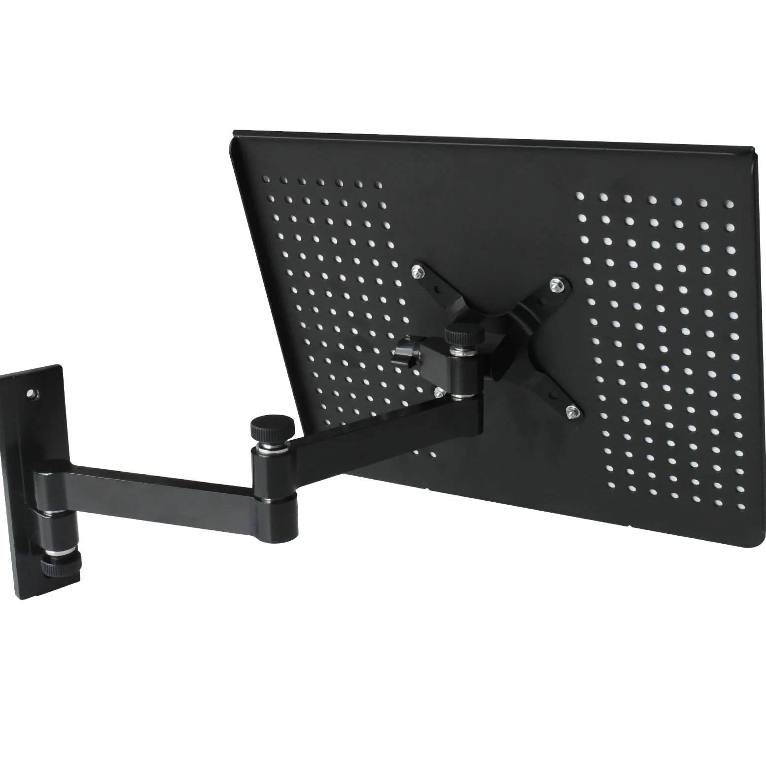Drall Staffa Universale per Il Montaggio a Parete - per Notebook Netbook Tablet PC - Nero - con Vassoio Adattatore per Notebook - Nero Modello: L52B-APBA