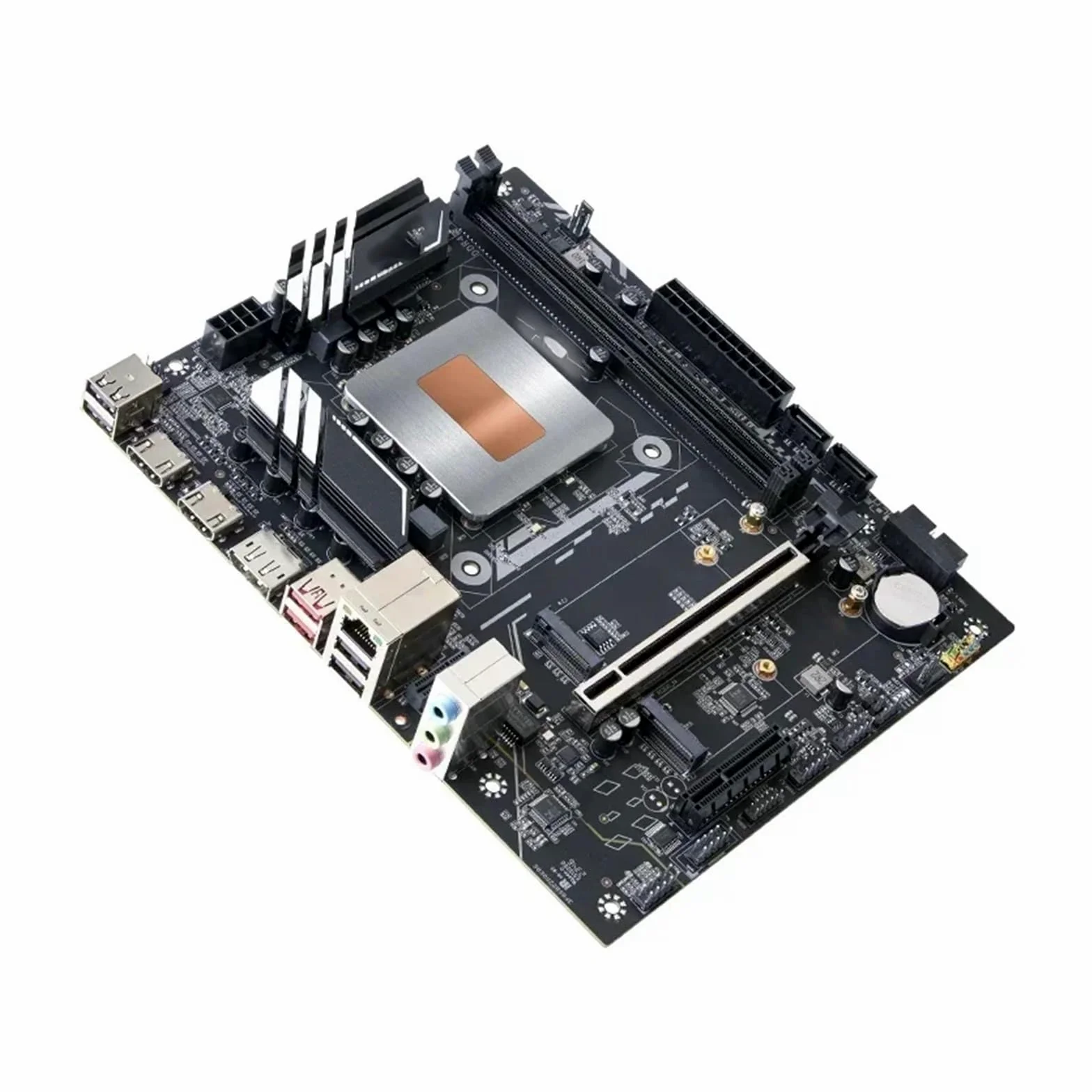 Fit for ERYING Fai da Te Set di schede Madri for Desktop con Kit interposizione del Core della CPU Integrato i5 12500H i5-12500H 12C16T DDR4 Computer for PC Gioco Motherboard