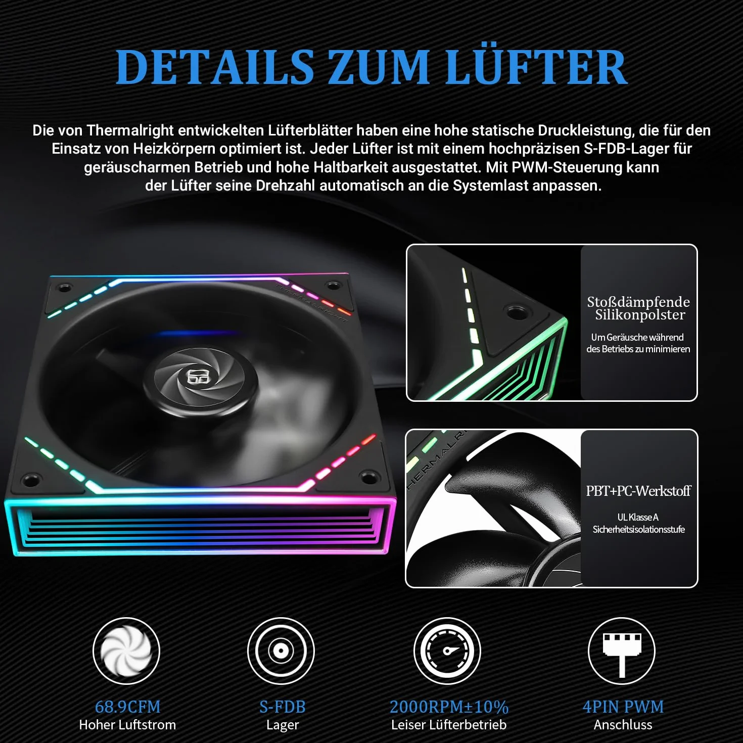 Thermalright Frozen Infinity 360 BLACK Dissipatore ad acqua per CPU, Raffreddatore CPU AIO 360, Triple ventole PWM TL-M12, Dissipatore CPU a specchio infinito, per AM4/AM5, Intel LGA1851/1700/115x