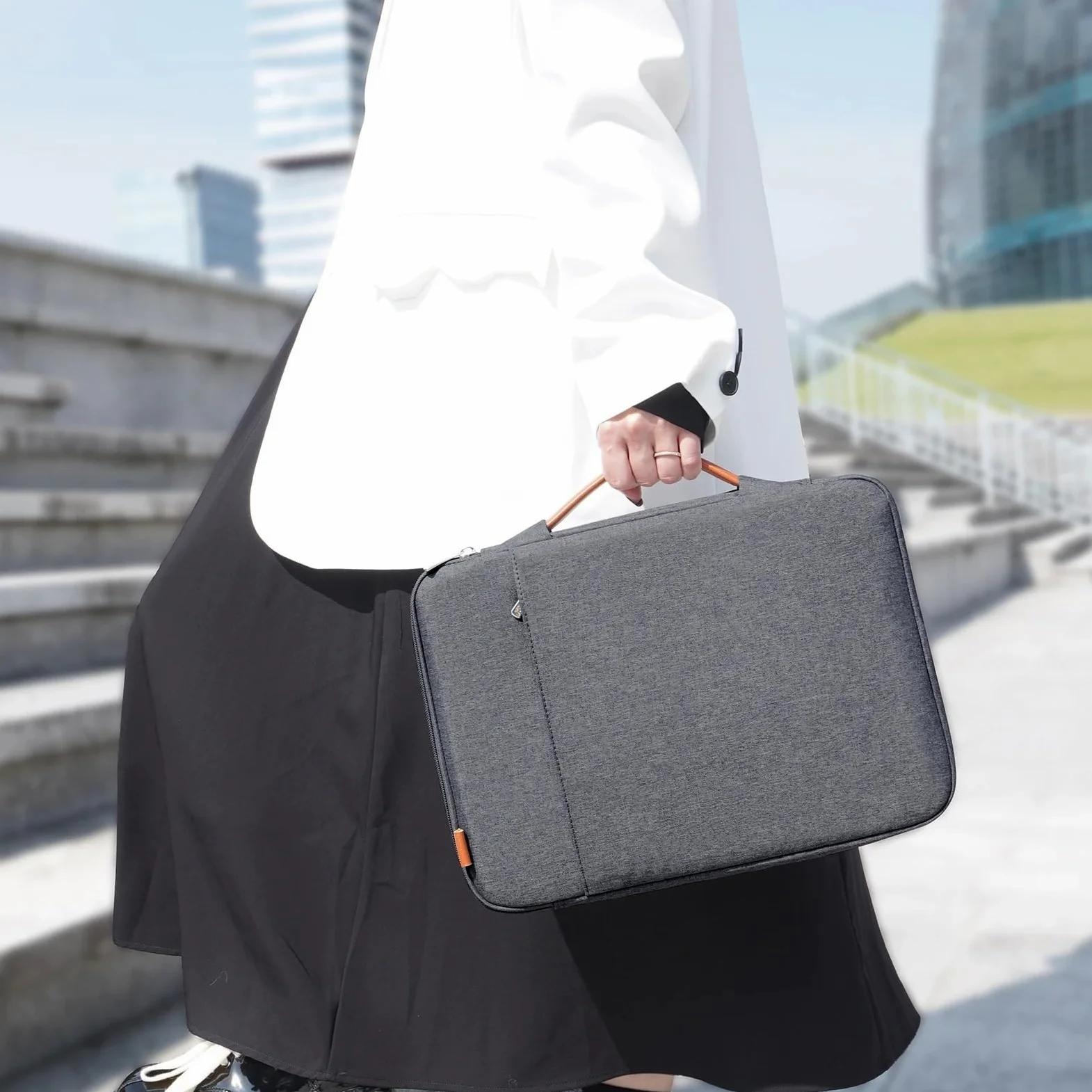Affari valigetta moda moderna, borsa portatile per computer, interno, lavoro viaggio per viaggiatori Valigetta