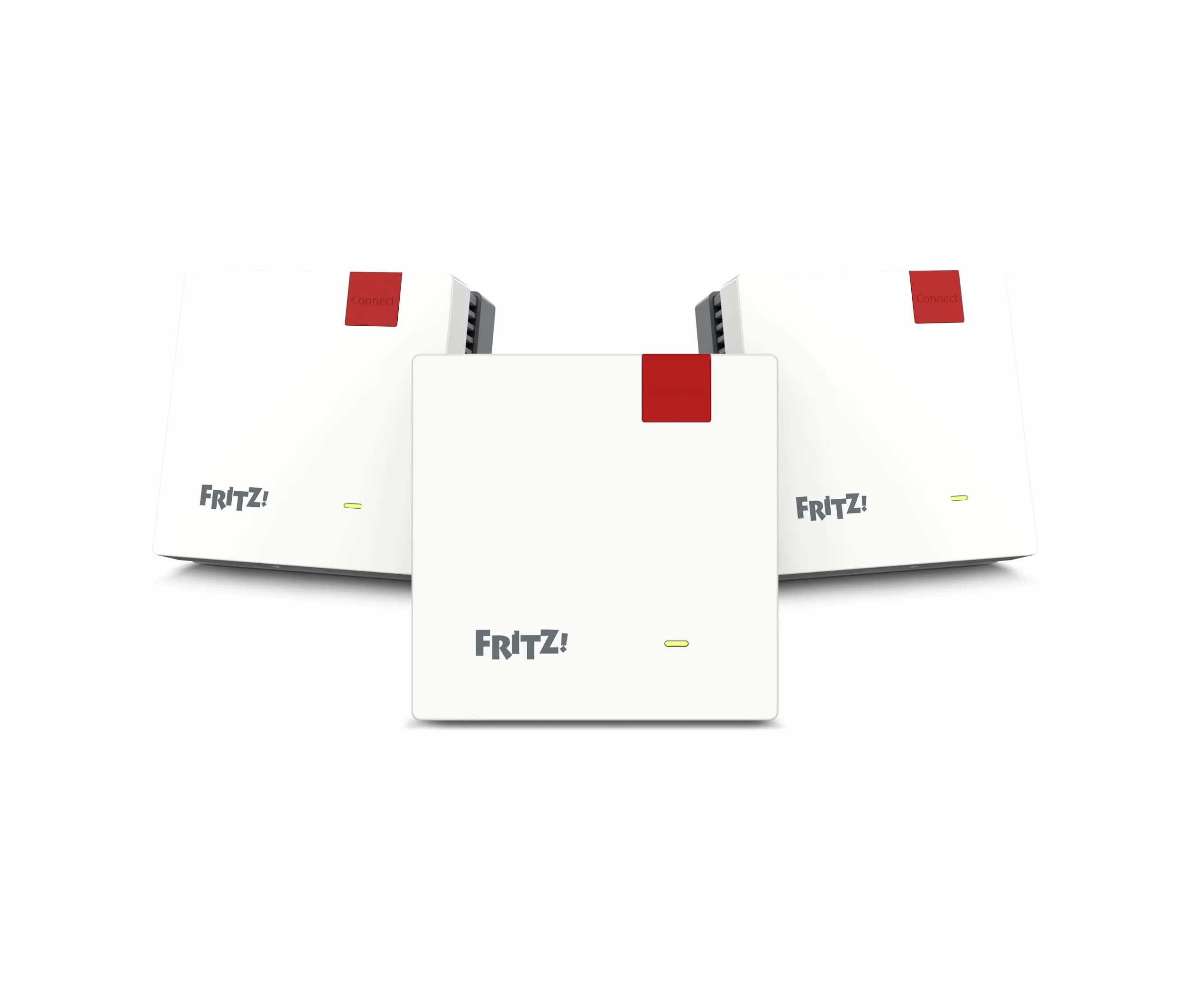 FRITZ!Mesh Set 1700 da 3 | Wi-Fi 7 fino a 3.600 Mbit/s | Copertura Wi-Fi per 5-7 stanze | Ideale per router Internet o modem per fibra ottica (ONT) | Configurazione semplice | Made in Europe