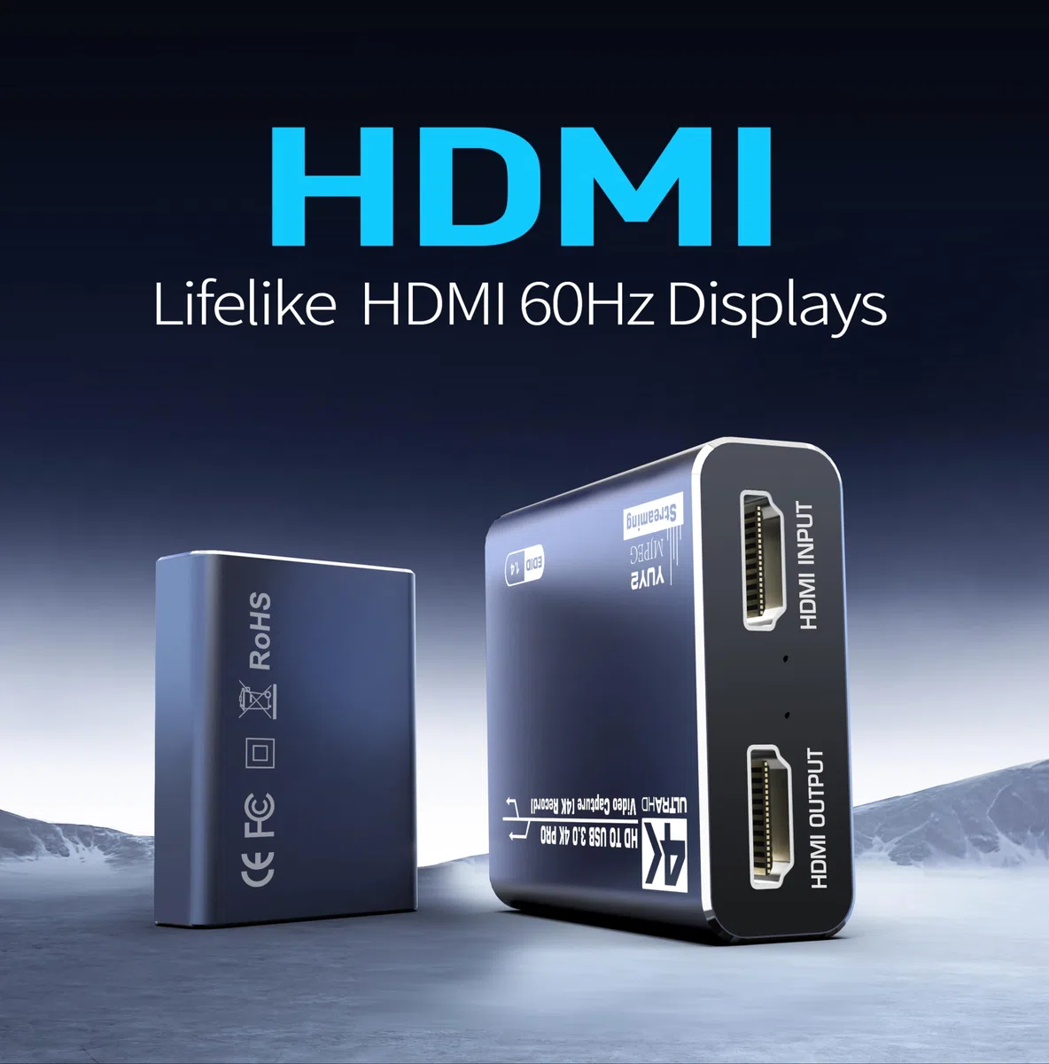 Scheda di acquisizione: Elevate Your Streaming Game with 4K Full HD HDMI USB 3.0 Video Capture Card - Progettato per videocamere, PS4, OBS, PS5, Xbox