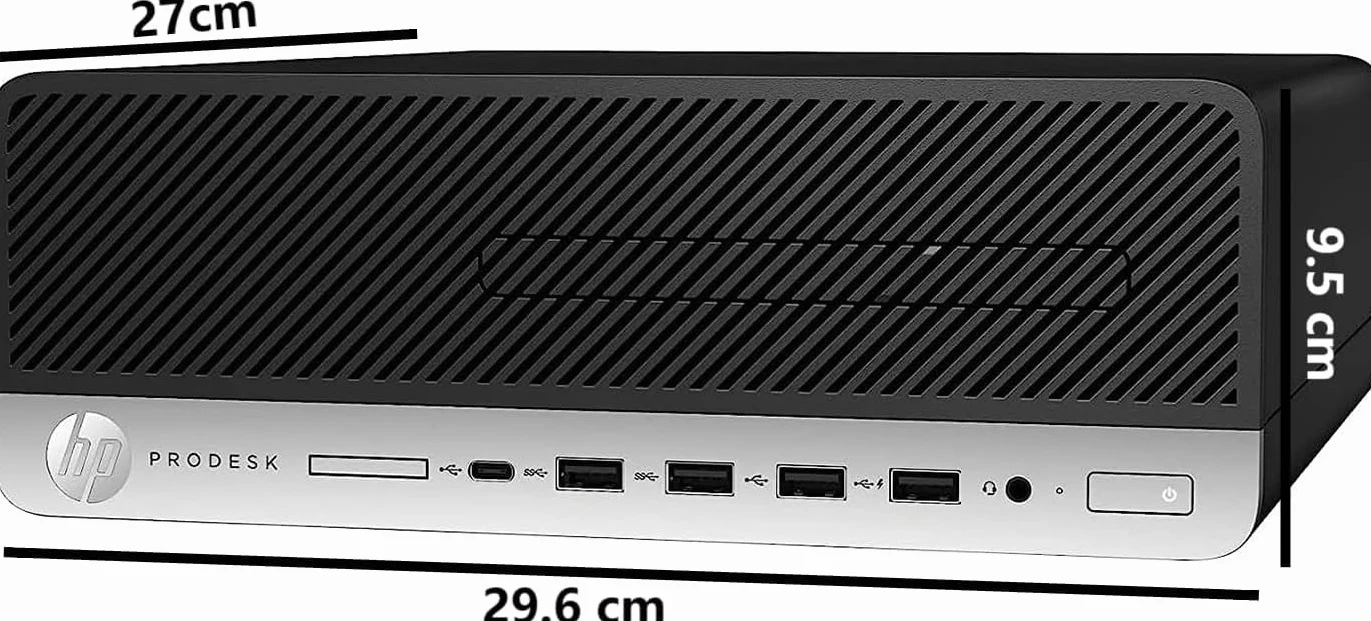 HP ProDesk 600 G5 PC fisso Computer Desktop SFF Core i7-9700 Ram 16GB DDR4 SSD 1TB NEW Windows 11 Pro + Office 2021 (Ricondizionato)