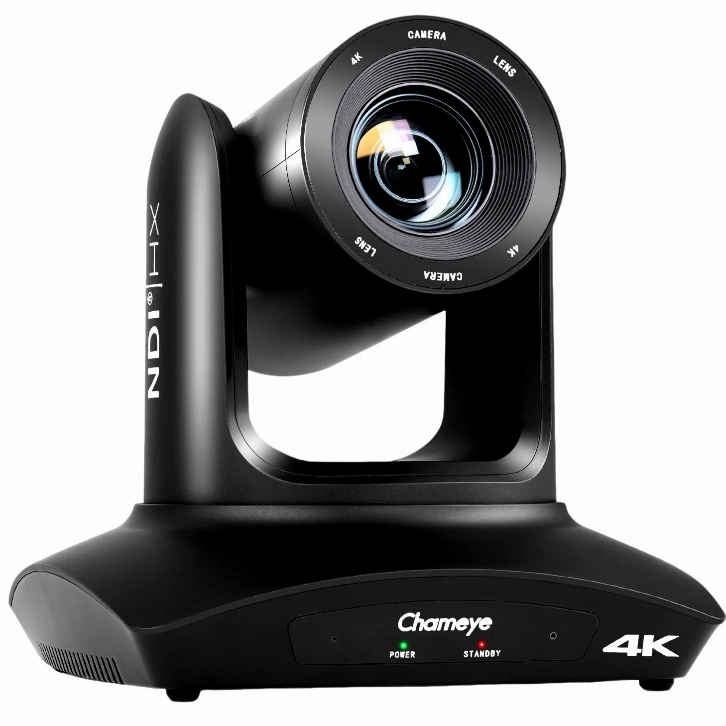 Chameye Telecamera PTZ 4K con NDI, Tracciamento AI-Automatico, Zoom Ottico 20X (Zoom ibrido 30x), Certificazione NDI HX, HDMI/USB 3.0/LAN, per Chiesa, Culto, Istruzione, Conferenze, Nero (C420T)