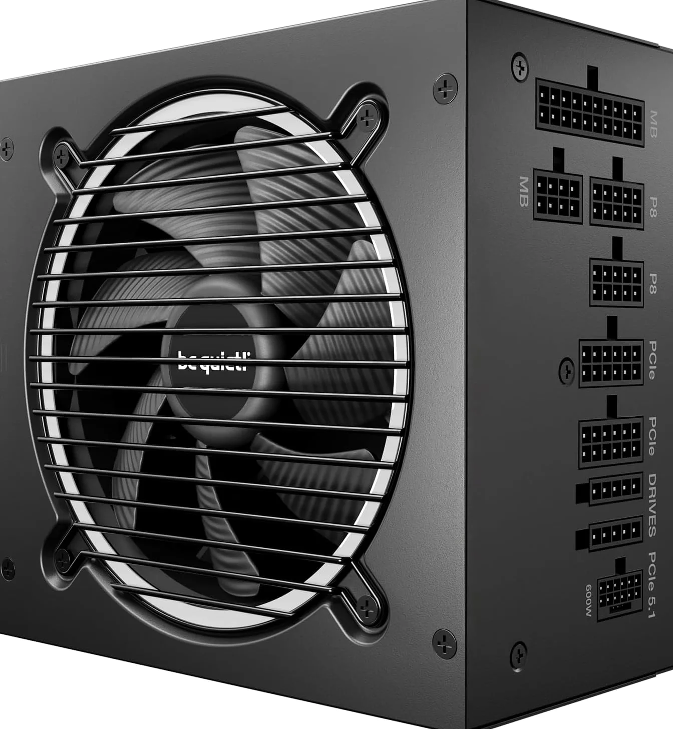 be quiet! Pure Power 13 M 850W alimentatore, efficienza 80 PLUS® Gold, alimentatore ATX 3.1 con supporto per GPU PCIe 5.1, ventola be quiet! semi-passiva da 120 mm, tecnologia LLC, singola linea