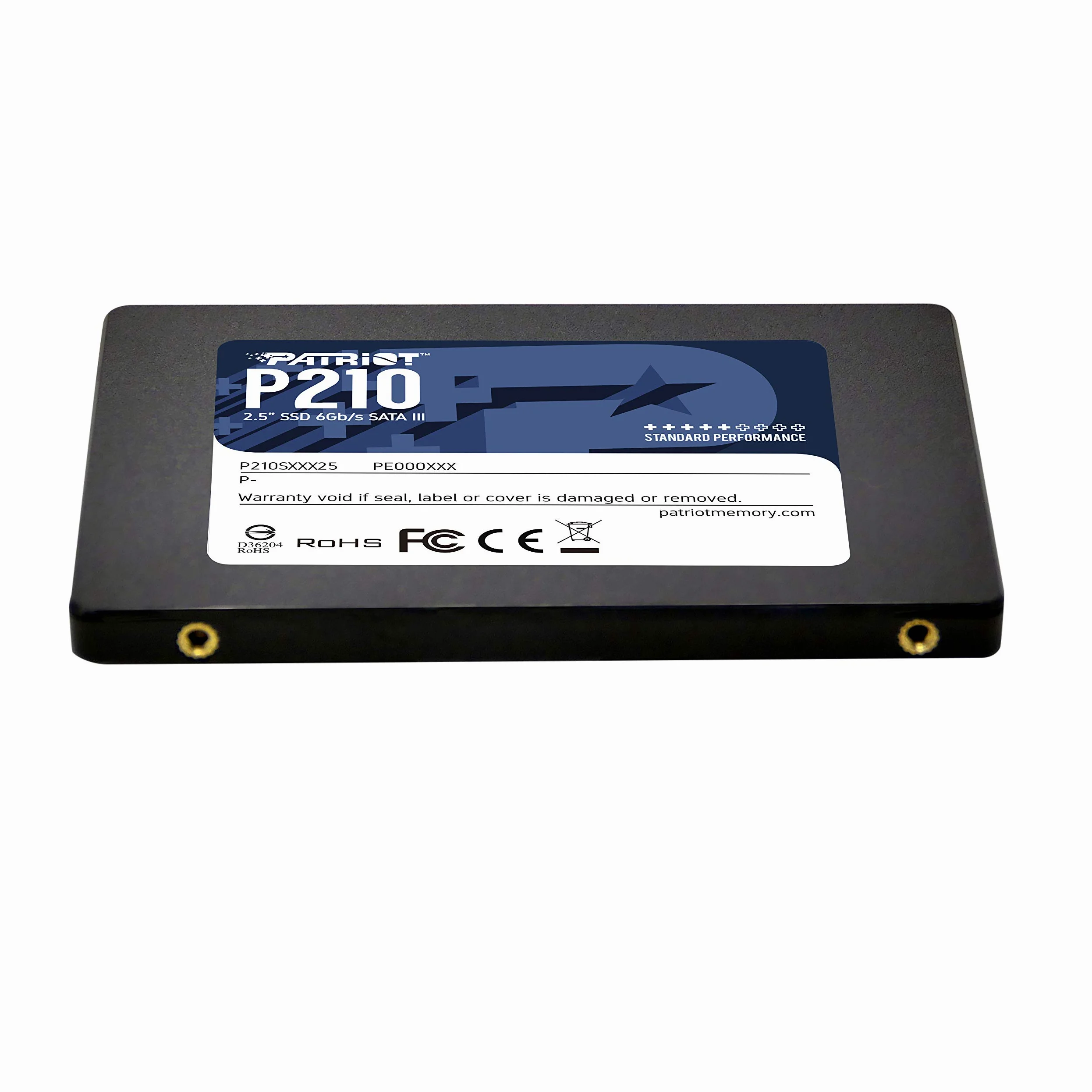 SSD Unità a Stato Solido SATA 3 6 Gbps 2.5" Interno Patriot P210 128GB