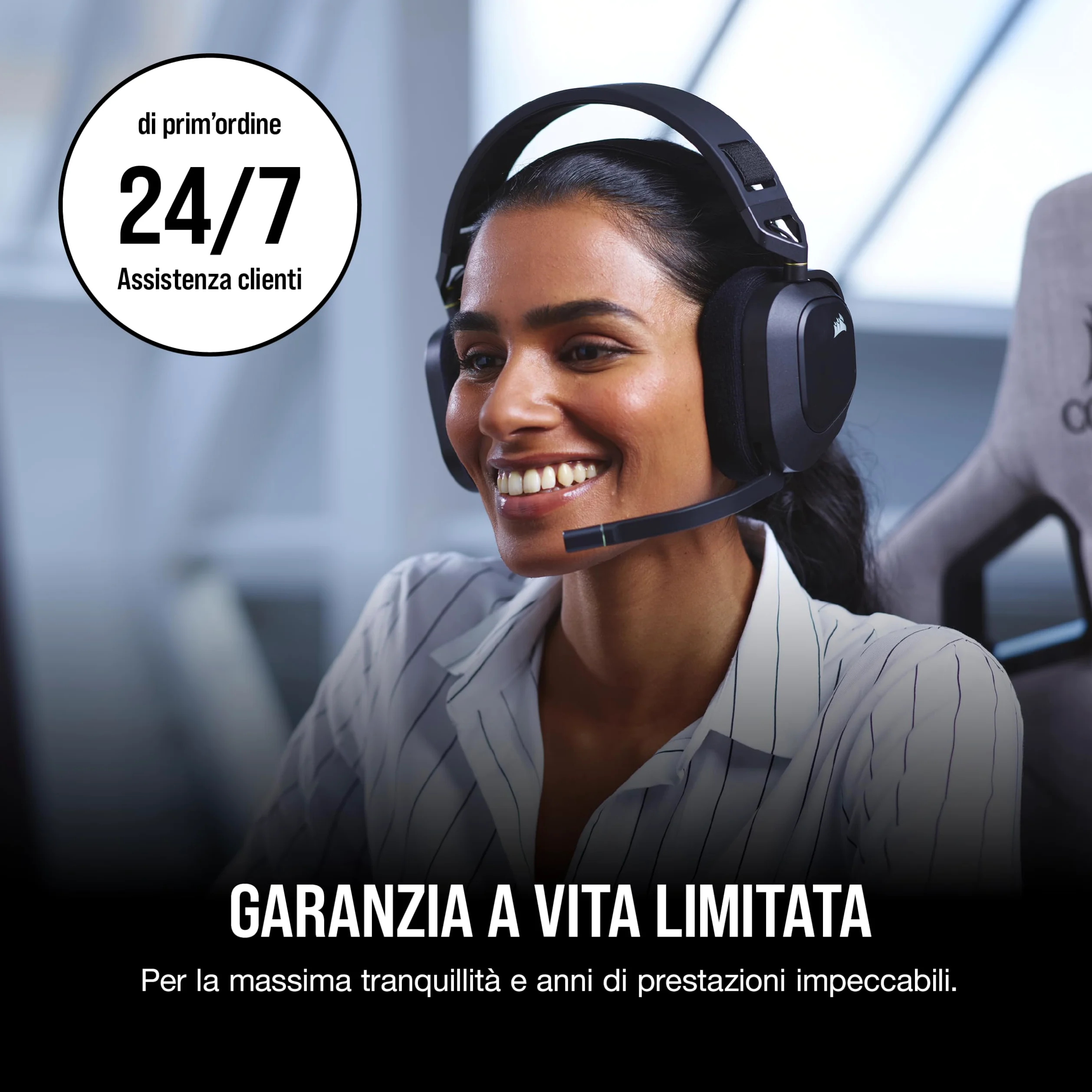 CORSAIR DOMINATOR TITANIUM RGB DDR5 32GB (2x16GB) DDR5 6000MHz CL30 AMD EXPO Intel XMP iCUE Memoria Compatibile per Computer - Grigio (CMP32GX5M2B6000Z30)