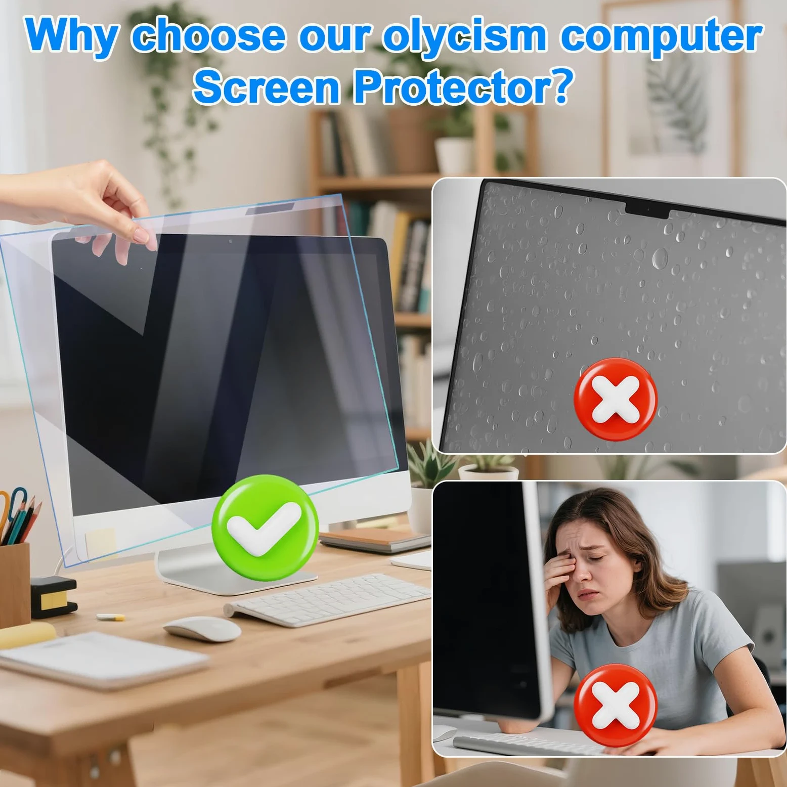 Pellicola Protettiva per Schermo del Laptop da 27 Pollici, Ultra | Questa pellicola protettiva antiriflesso è un must-have, che offre una protezione completa per il tuo costoso computer.