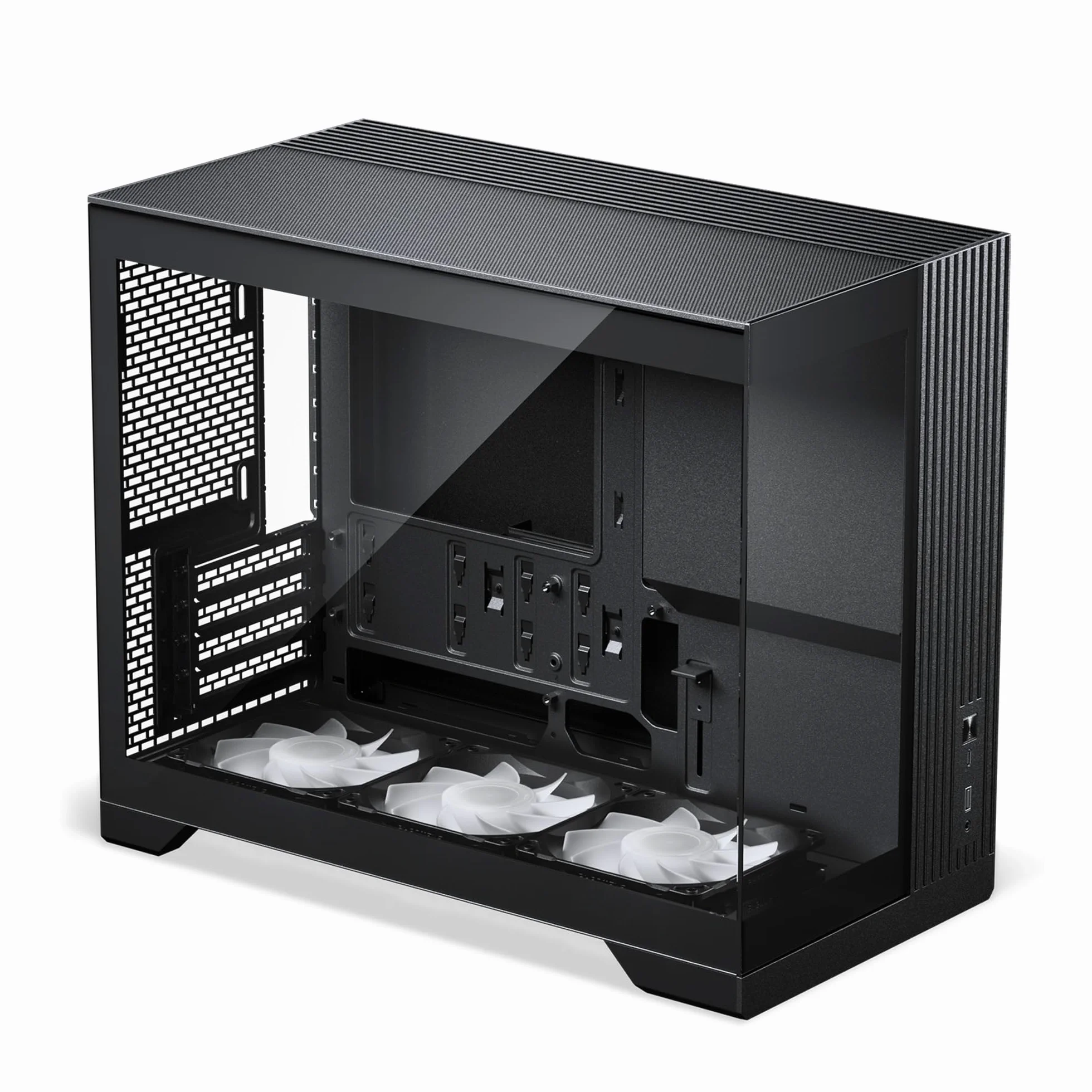 Phanteks XT V3, Case Gaming Compatto Micro-ATX, Vetro Temprato Frontale e Laterale, 3 Ventole D-RGB da 120mm incluse, Supporto Radiatore da 360mm, Nero