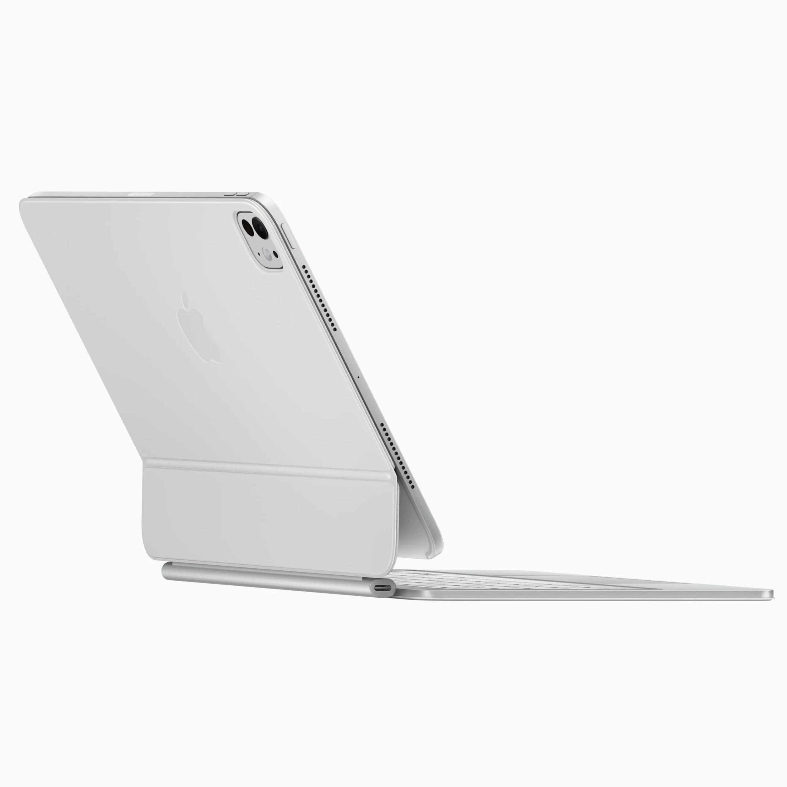 Apple Magic Keyboard (per iPad Pro 11-pollici M4) (QWERTY Inglese) Bianco (Ricondizionato)