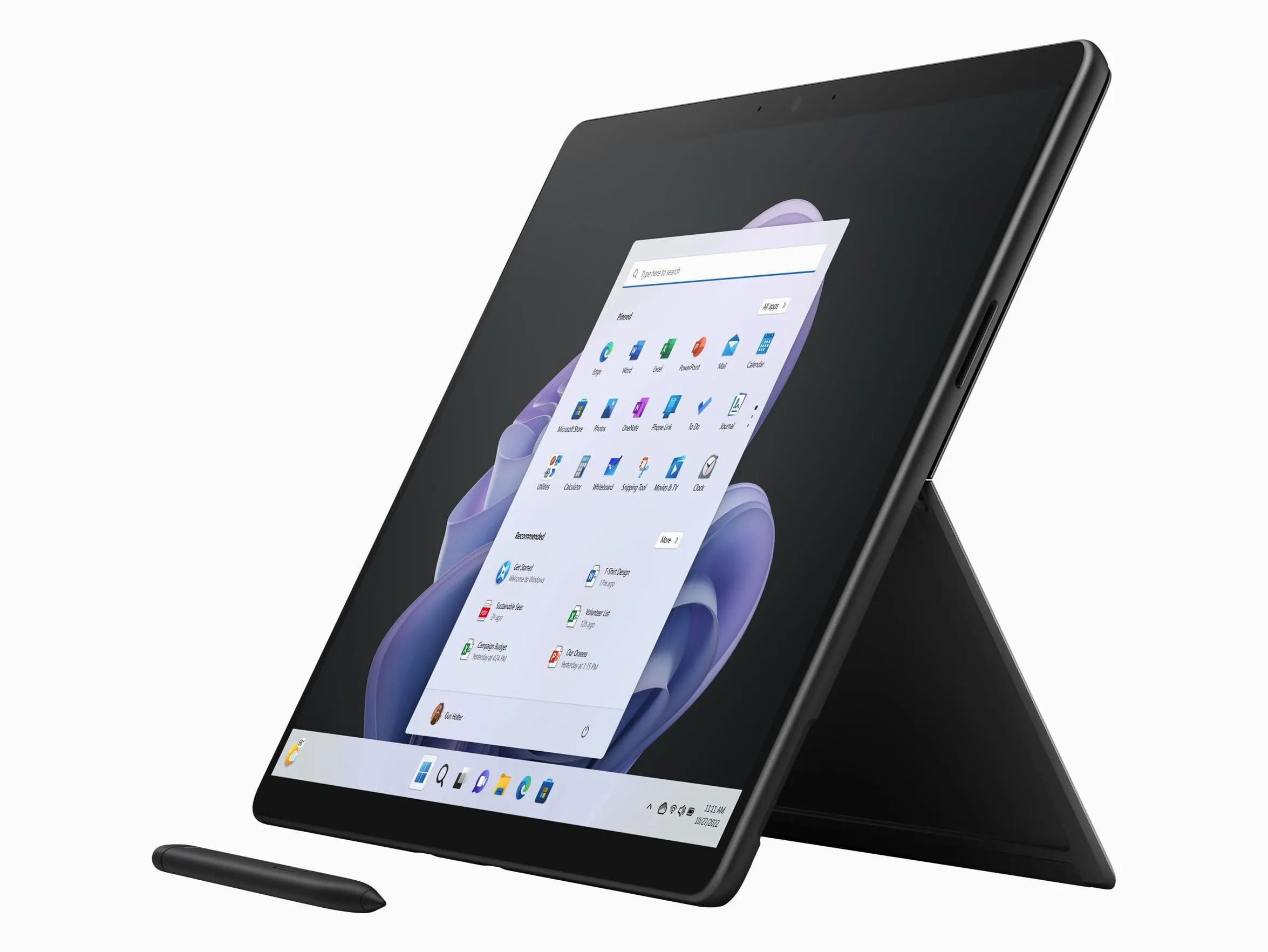 Microsoft Surface Pro 9 - 13" - Alimentazione per Intel Evo, 12º gen Intel Core i7,16GB, 256GB con Iris Xe graphics - Windows 11, Grafite
