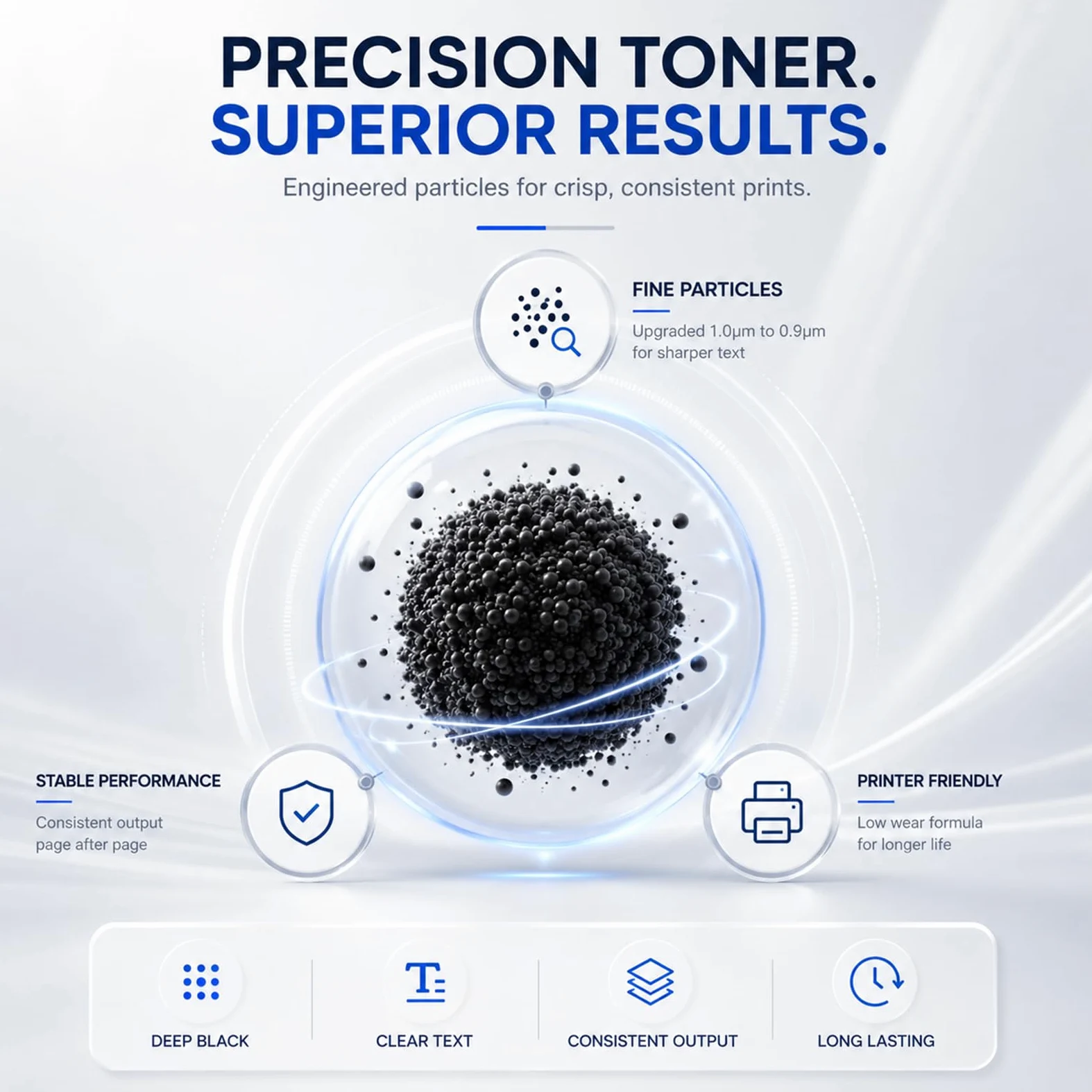 Cartuccia di toner MPC3503, sostituzione nera ad alta resa per la stampante Ricoh LaserJet C3003SP C3004SP C3503SP C3504SP C3004exsp C3504exsp, 23000 pagine ,1Pack