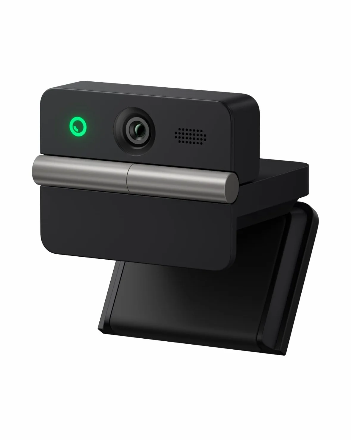 OBSBOT Meet Flip 4K Webcam Pieghevole con Sensore 1/2" e AI Inquadratura | PDAF Autofocus, Doppio Mic, Controllo Gestuale, Note AI, HDR, Beauty Mode, Webcam per Mac/PC/Zoom/Teams, ecc.