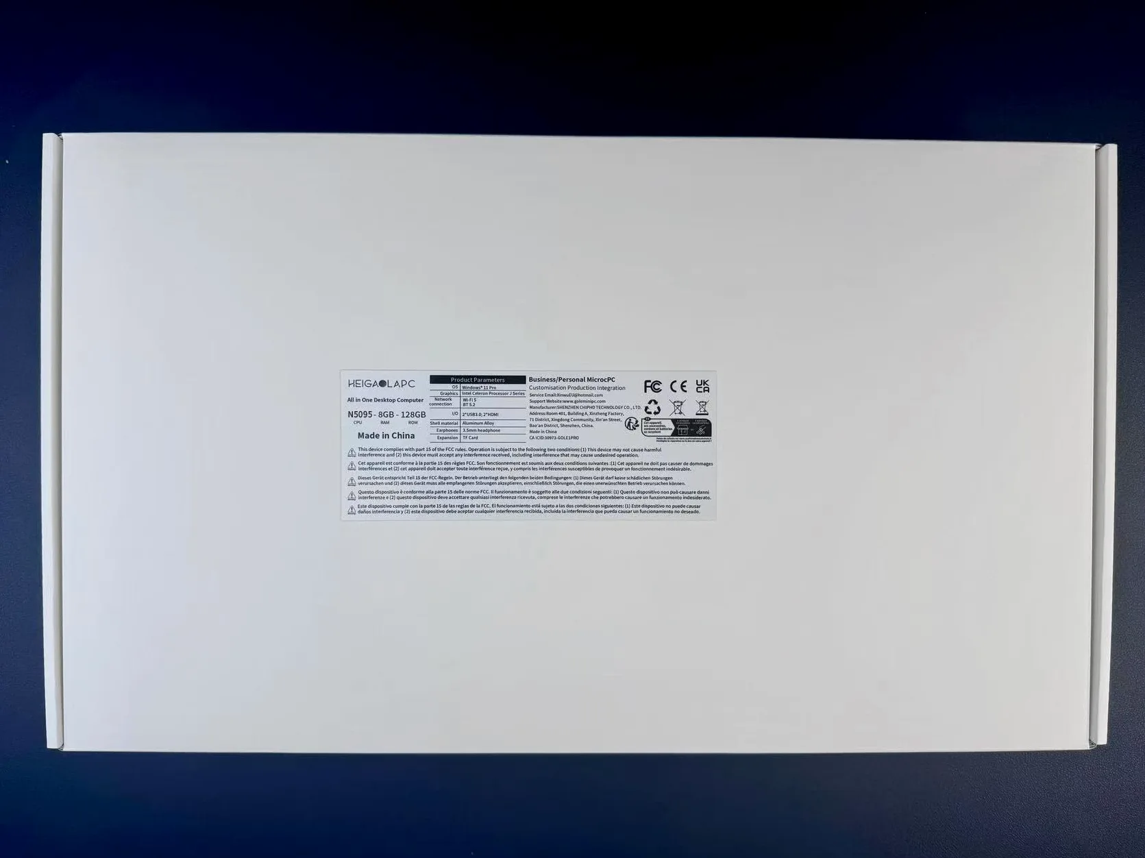 Industrie Panel PC Industriale Pannello PC 21,5 Pollici, Fanless Touchscreen Computer All in One Win11 Pro N100 8GB RAM 128GB ROM, 1920 * 1080 IPS, 2xUSB3,0, 2xUSB2,0, 2xLAN, Type-C, HDMI