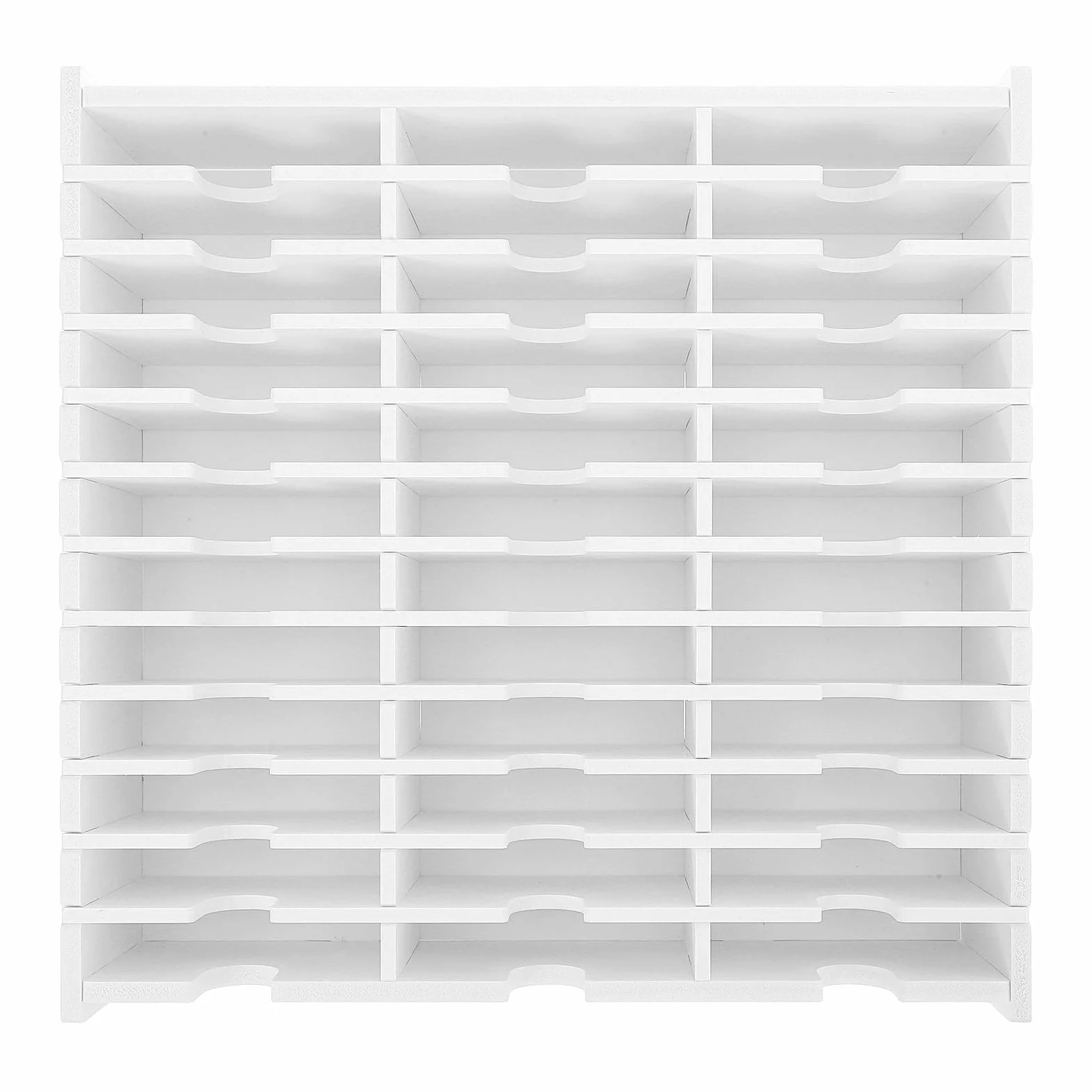 Scatola Porta CD e Dvd da Tavolo in Pvc Bianco Resistente All’usura Organizer Compatto per Conservare e Proteggere Dischi, come Regalo Funzionale