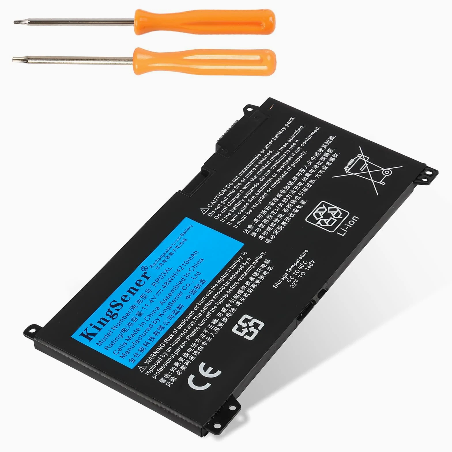 RR03XL Batteria per PC portatile HP ProBook 430 440 450 455 470 G4 G5 MT20 HSTNN-PB6W HSTNN-LB7I HSTNN-LB71 851477-421 851477-541 851477-831 HSTNN-UB7C 48WH 11.4V