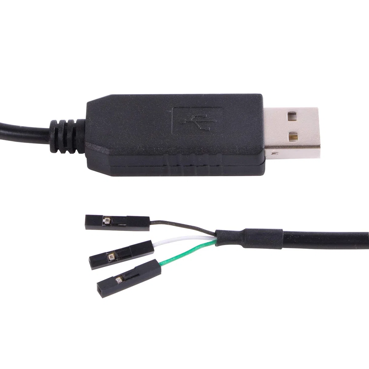 Cavo adattatore FTDI USB a TTL seriale 3,3 V 5 V con 3 pin passo 0,3 cm FeMale Socket Header UART IC FT232RL Chip per Windows 10 8 7 (livello logico 5 V TTL)