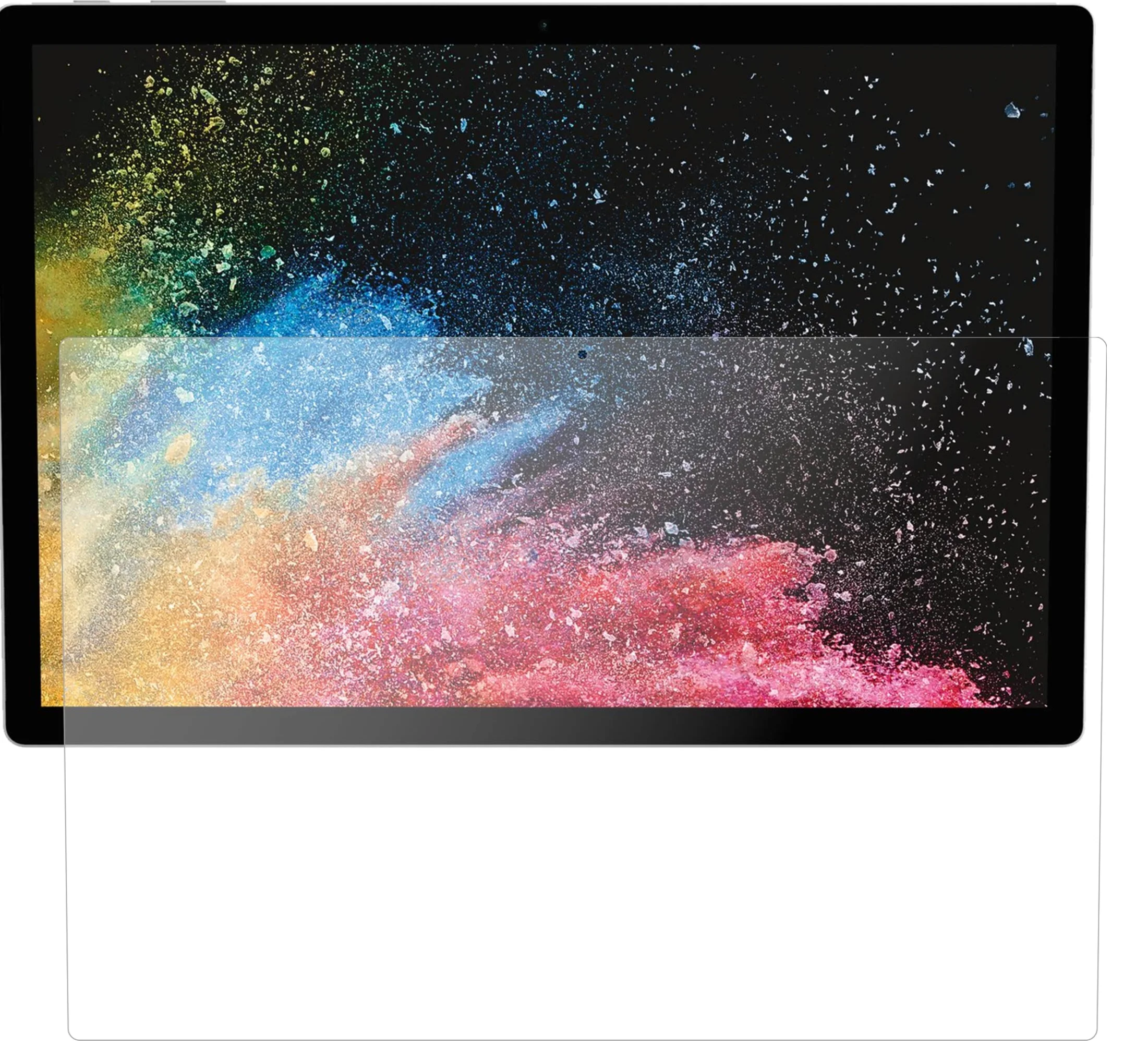 dipos 2x Pellicola Protettiva 9H opaca per Microsoft Surface Book 3 15 Zoll | Antiriflesso, non si rompe e non si scheggia, non è vero vetro, Anti-Shock, antigraffio, senza bolle, autoadesiva