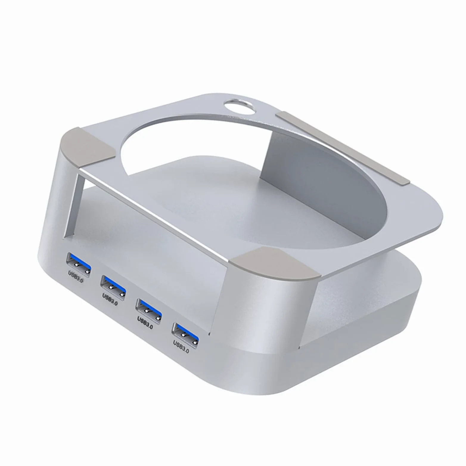 Docking station per dissipazione del calore e hub USB3.0 per la presenza di 4 adattatori per porte ad alta velocità
