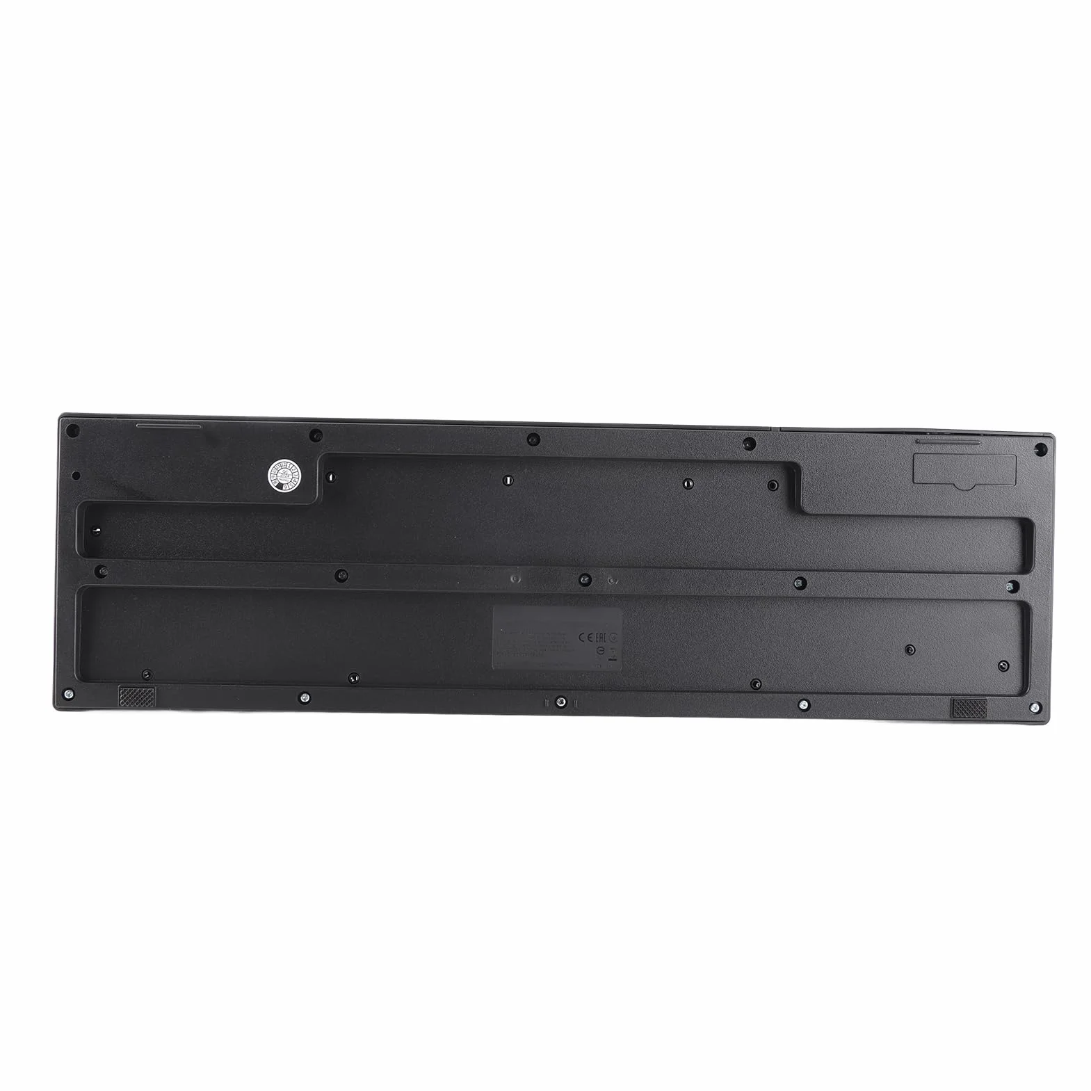 Tastiera per Mancini di Dimensioni Standard, Design Ergonomico con Doppio Hub USB per Ingegneri e Designer, Materiale ABS, 109 Tasti