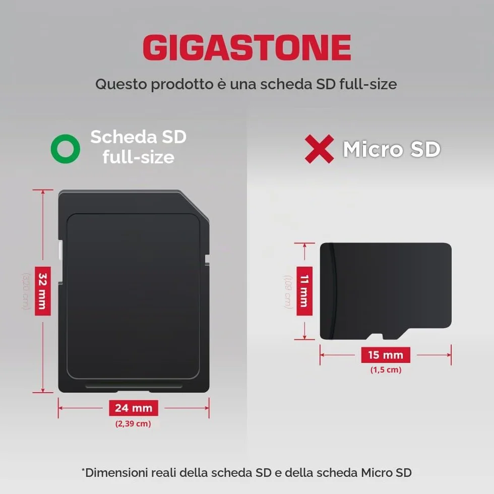 Gigastone Scheda di memoria SDHC da 32 GB, fotocamera Pro seriale, confezione da 2 schede, velocità fino a 100 MB/s. Compatibile con fotocamera Canon Nikon Sony Videocamera A1 U1 V10 UHS-I Classe 10