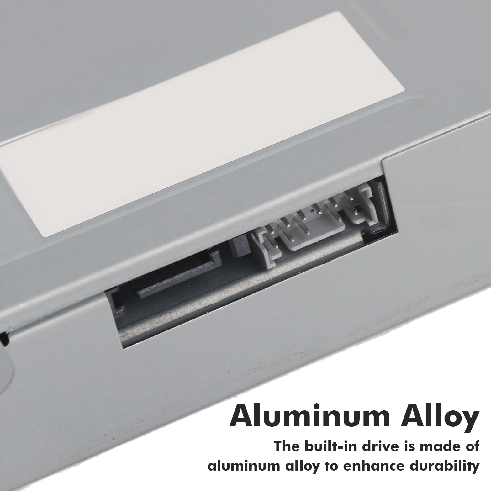 One X - Unità disco di ricambio, in lega di alluminio, unità disco Blu-Ray portatile, parti di riparazione compatibili con console di gioco One X DG 6M5S