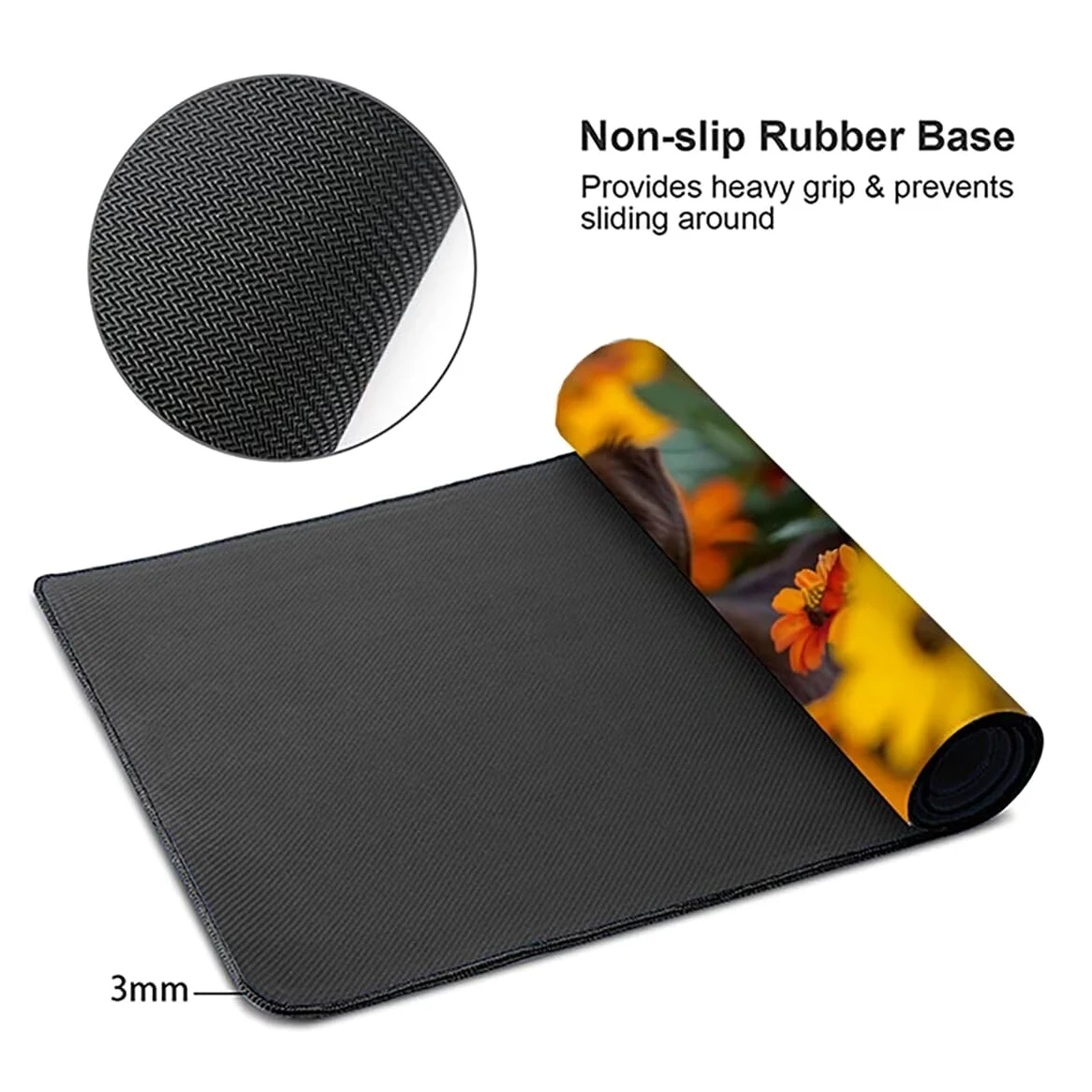 Tappetino per Mouse Gaming XXL 1200x600x3mm– Ufficio Mousepad Grande – Migliora la Velocità e la Precisione Tenuta Stabile Sottomano per Ufficio e Casa Accessori Scrivania Cane PjY12069 N-U