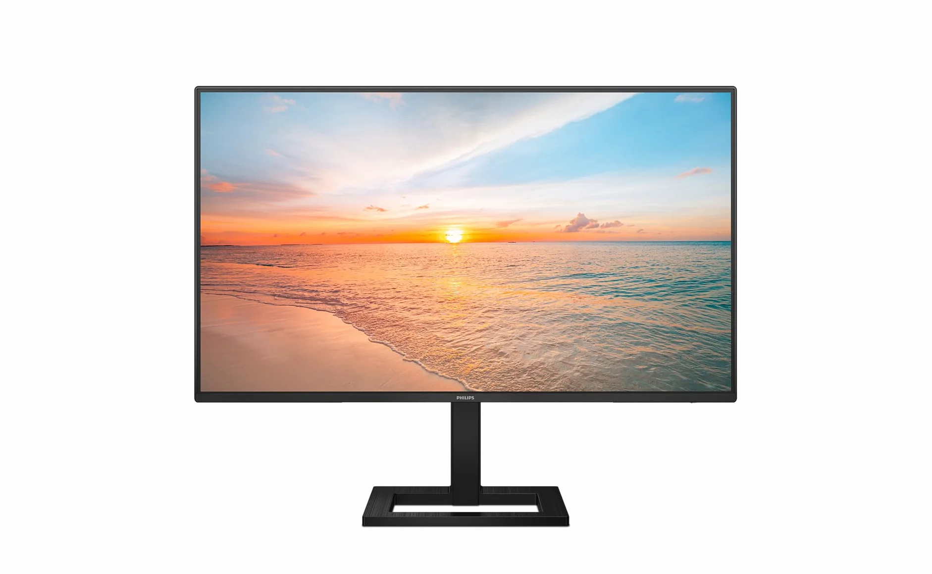 PHILIPS 27E1N1600AM - Monitor Quad HD da 27 pollici, altoparlanti, altezza regolabile (2560x1440, 100Hz, HDMI 1.4, USB-C (65W PD), Hub USB) nero