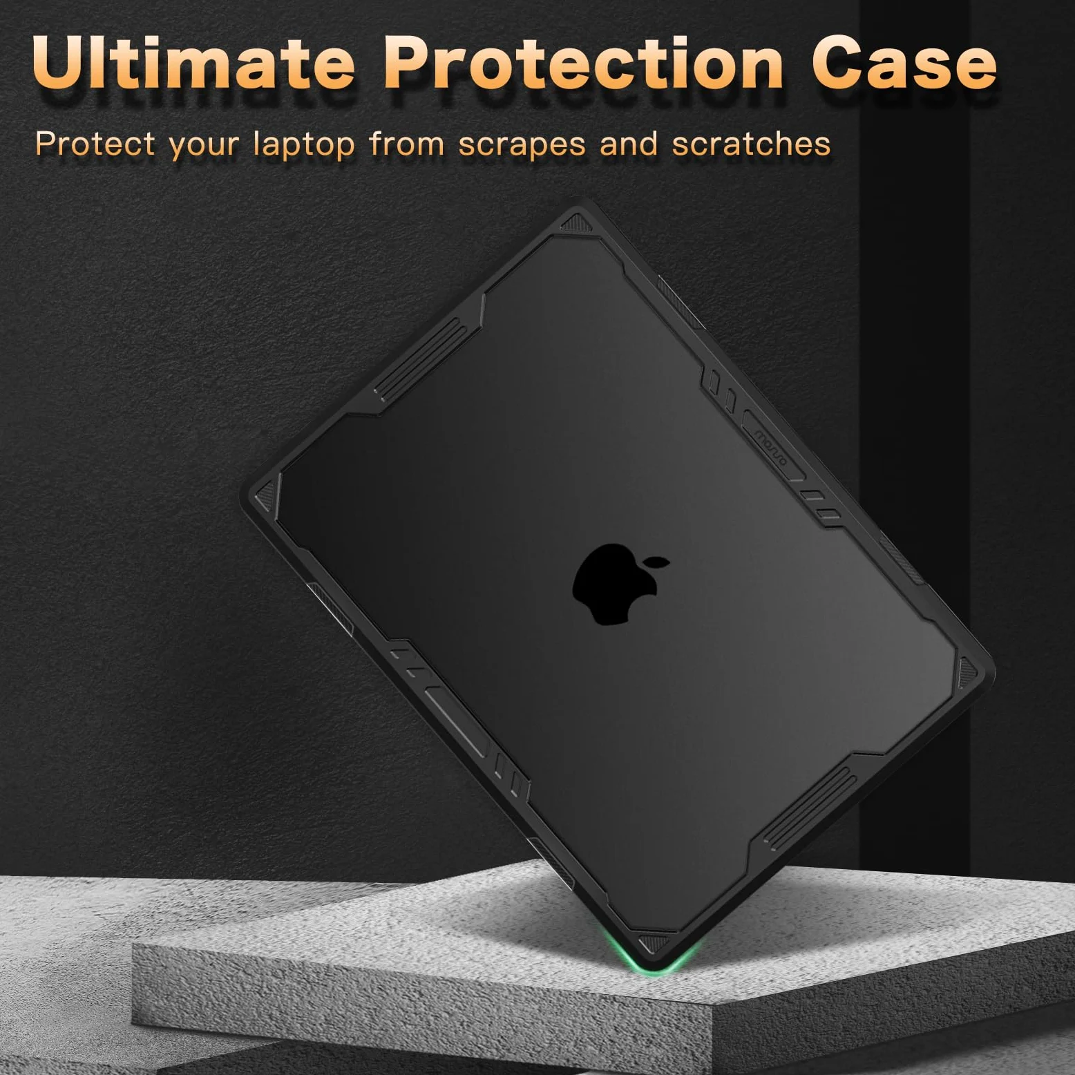 MOSISO Custodia Compatibile con MacBook Pro 14 Cover 2025-2021 M5 A3434 M4 A3112 A3185 A3401 M3 A2918 A2992 M2 A2779 M1 A2442,Case Paraurti TPU Geometrico Simmetrico&Copritastiera&Tipo C, Nero