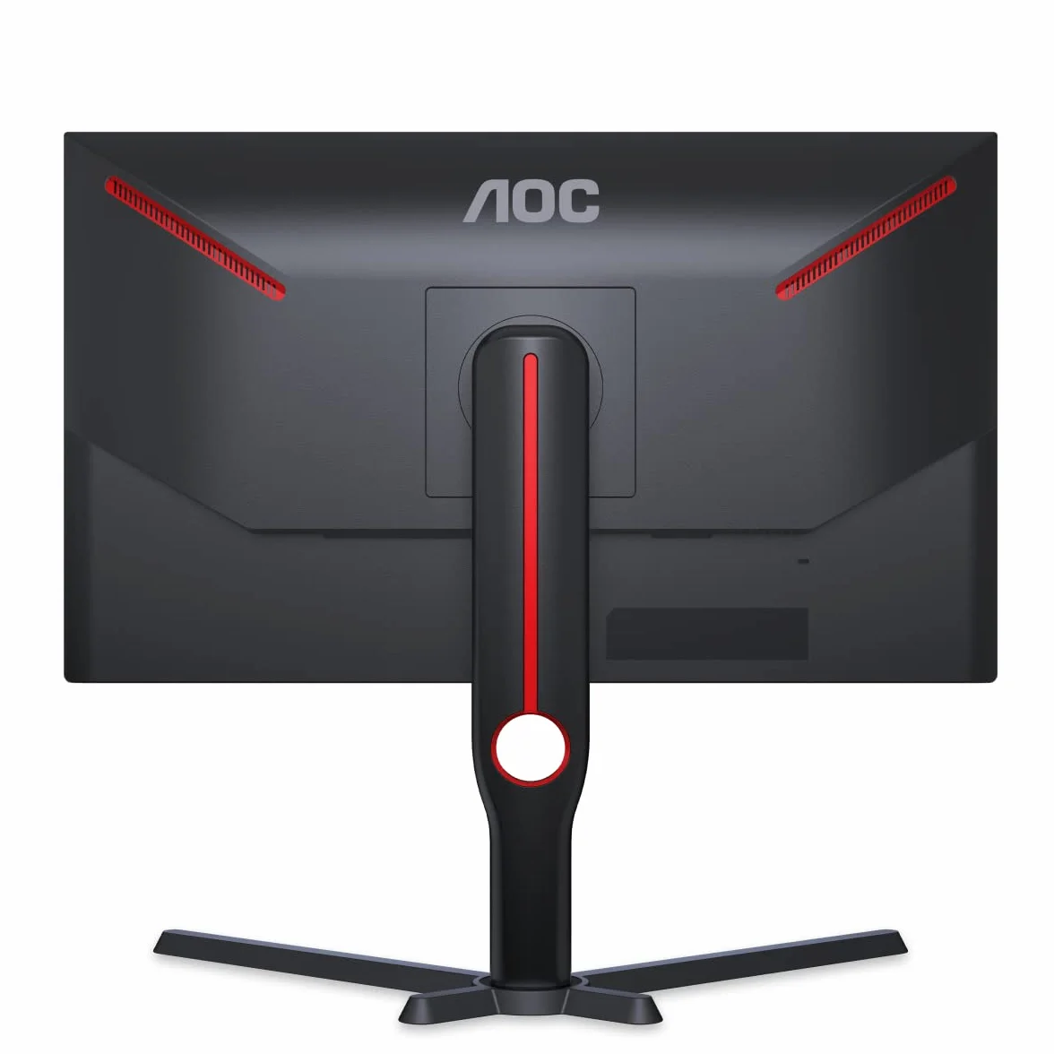 AOC Gaming 25G3ZM/BK - Monitor FHD da 24,5" 240 Hz, MPRT da 0,5 ms, FreeSync Premium (1920x1080, HDMI 2.0 x 2, DisplayPort 1.2 x 1, Uscita cuffie (3,5 mm)) nero/rosso
