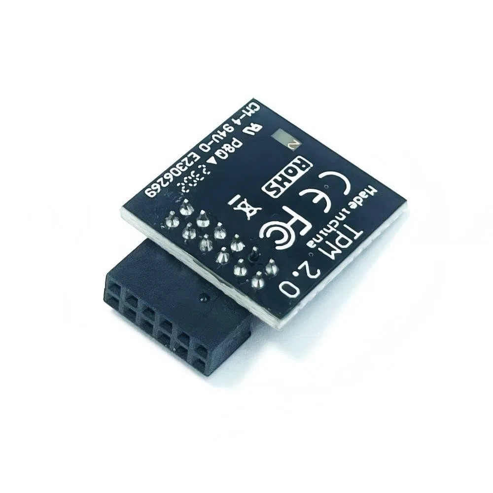 JINTAI Modulo TPM 2.0 SPI 12 Pin con Infineon SLB9670 Windows 11 Upgrade di Ricambio per MSI per MPG B550 Gaming Carbon WiFi/MPG B550 Gaming Edge WiFi/MPG B650 Edge WiFi/MPG B650 Carbon WiFi