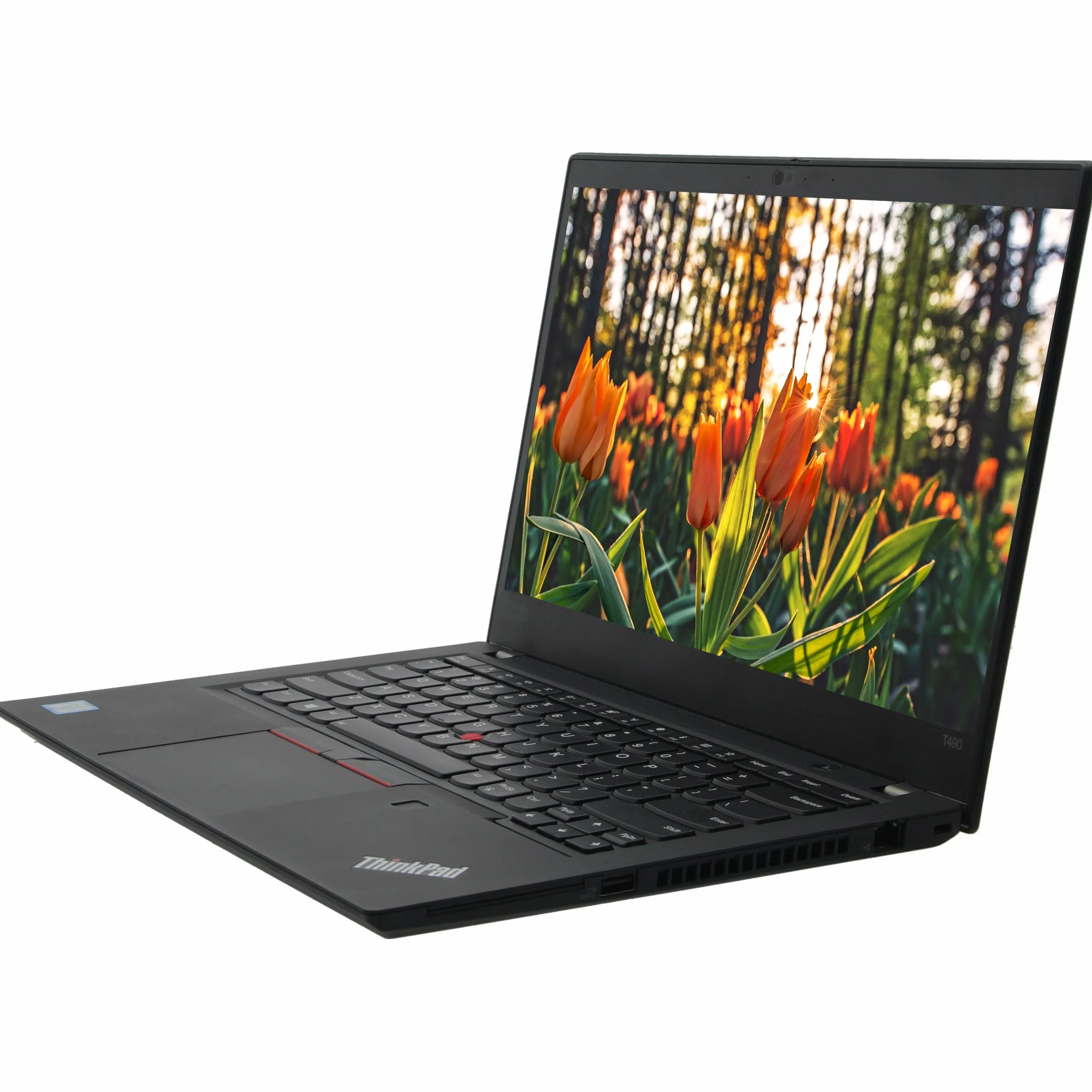Lenovo Thinkpad T490 Business Laptop Notebook, 14" (1366x768), Intel Core i5-8365U, 16 GB RAM, SSD da 512GB, tastiera US QWERTY, Windows 11 Pro (ricondizionato)
