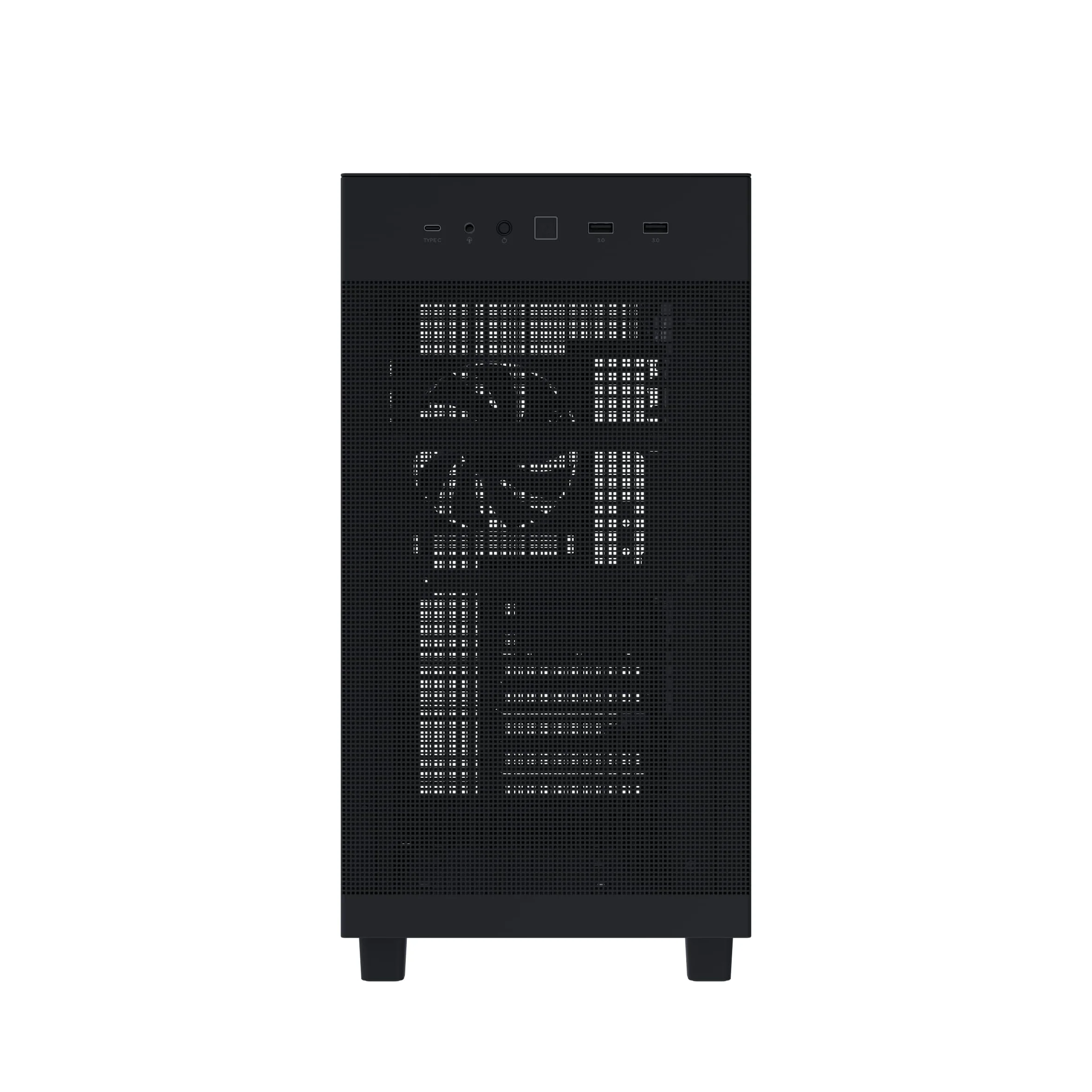 ASUS Prime AP303 Mesh, Case ATX da 44 Litri, Supporto per Schede Grafiche fino a 360mm, Compatibili per Radiatiori fino a 360mm e 60mm di Spessore, Porta USB-C fino a 20Gbps, Nero
