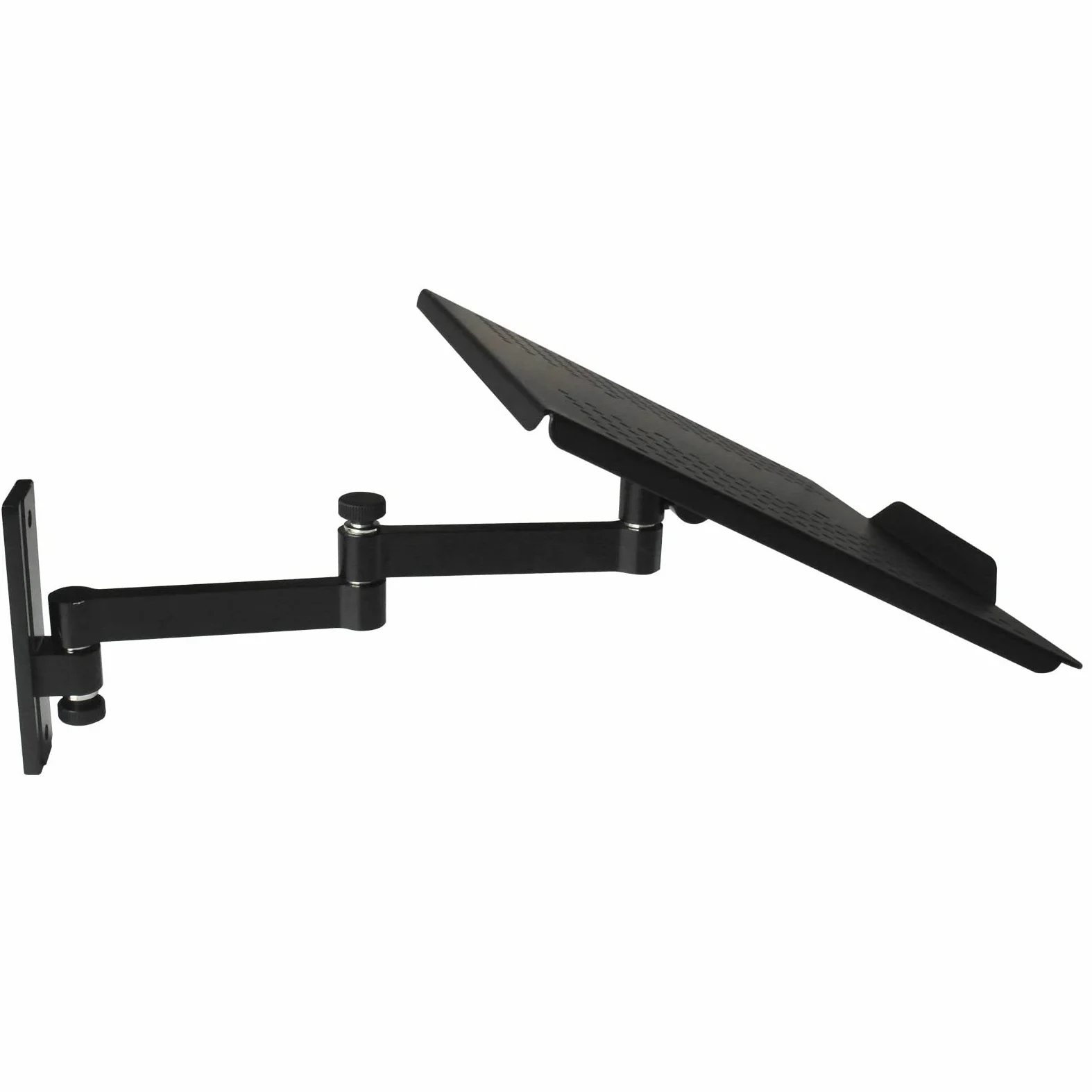 Drall Staffa Universale per Il Montaggio a Parete - per Notebook Netbook Tablet PC - Nero - con Vassoio Adattatore per Notebook - Nero Modello: L52B-APBA