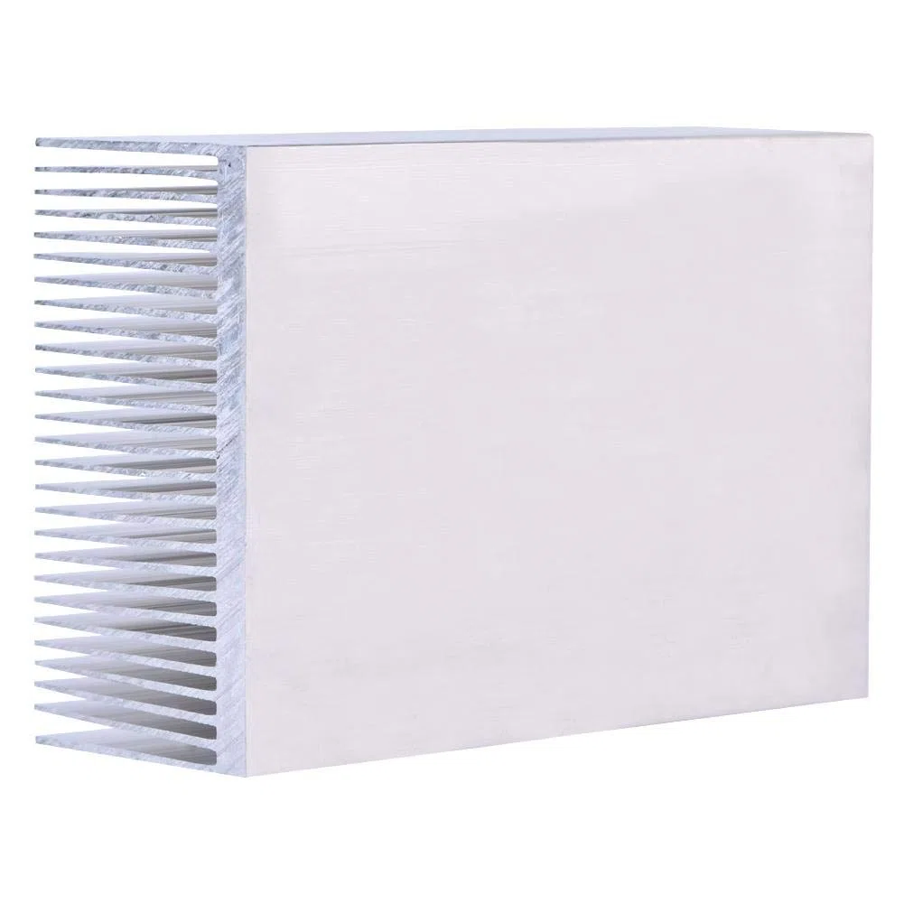 Dissipatore di calore in alluminio per dissipatore di calore Kit per dissipatore di calore per amplificatore a LED Modulo IC a transistor 100 * 69 * 36mm