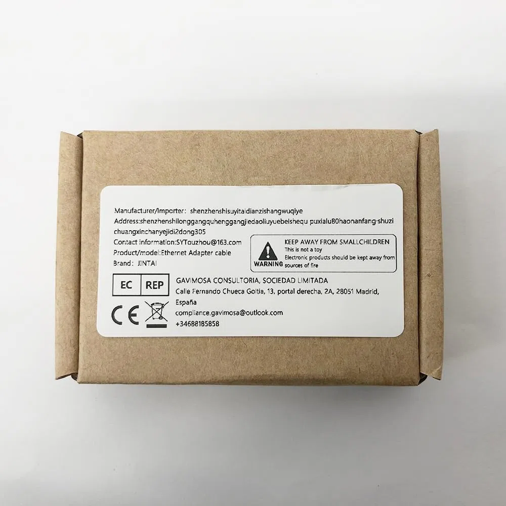 JINTAI Ethernet Extension Adapter Gen 2 Cavo Adattatore di Rete RJ45t per ThinkPad X280 20KF 20KE X1 Carbon 6th Gen 20KH 20KG A285 20MW 20MX X395 20NL 20NM 20SC 20SD X390 Yoga 20NN 20NQ