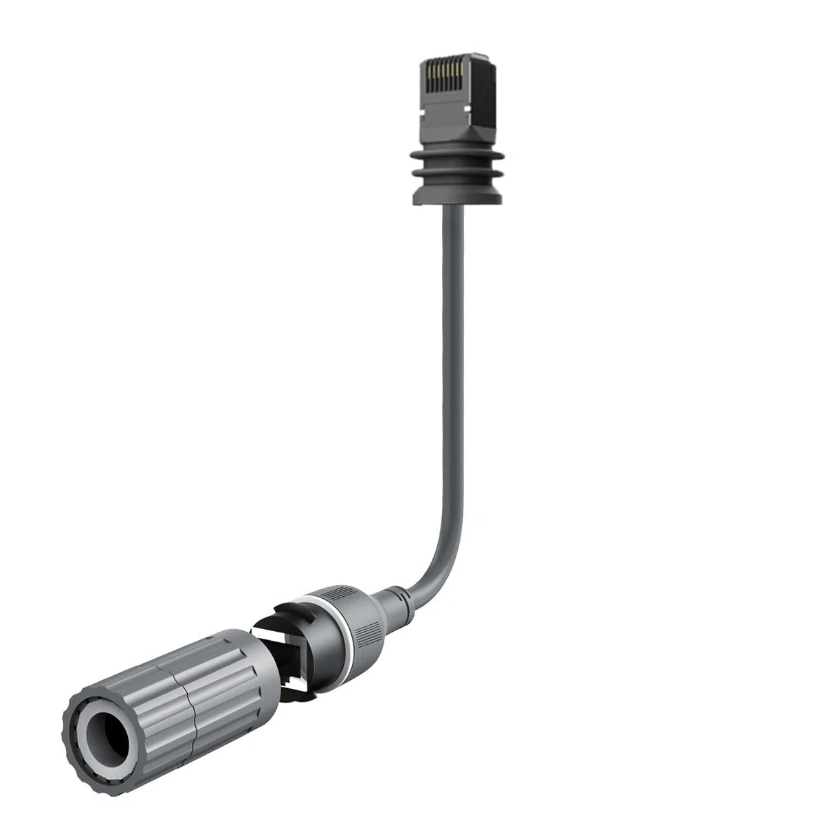 Starlink - Adattatore Ethernet per Starlink Satellite rettangolare Gen3 V3, convertitore RJ45 Gen 3, per cavo Starlink, adattatori RJ45, connettore femmina (RJ45-lato esterno)