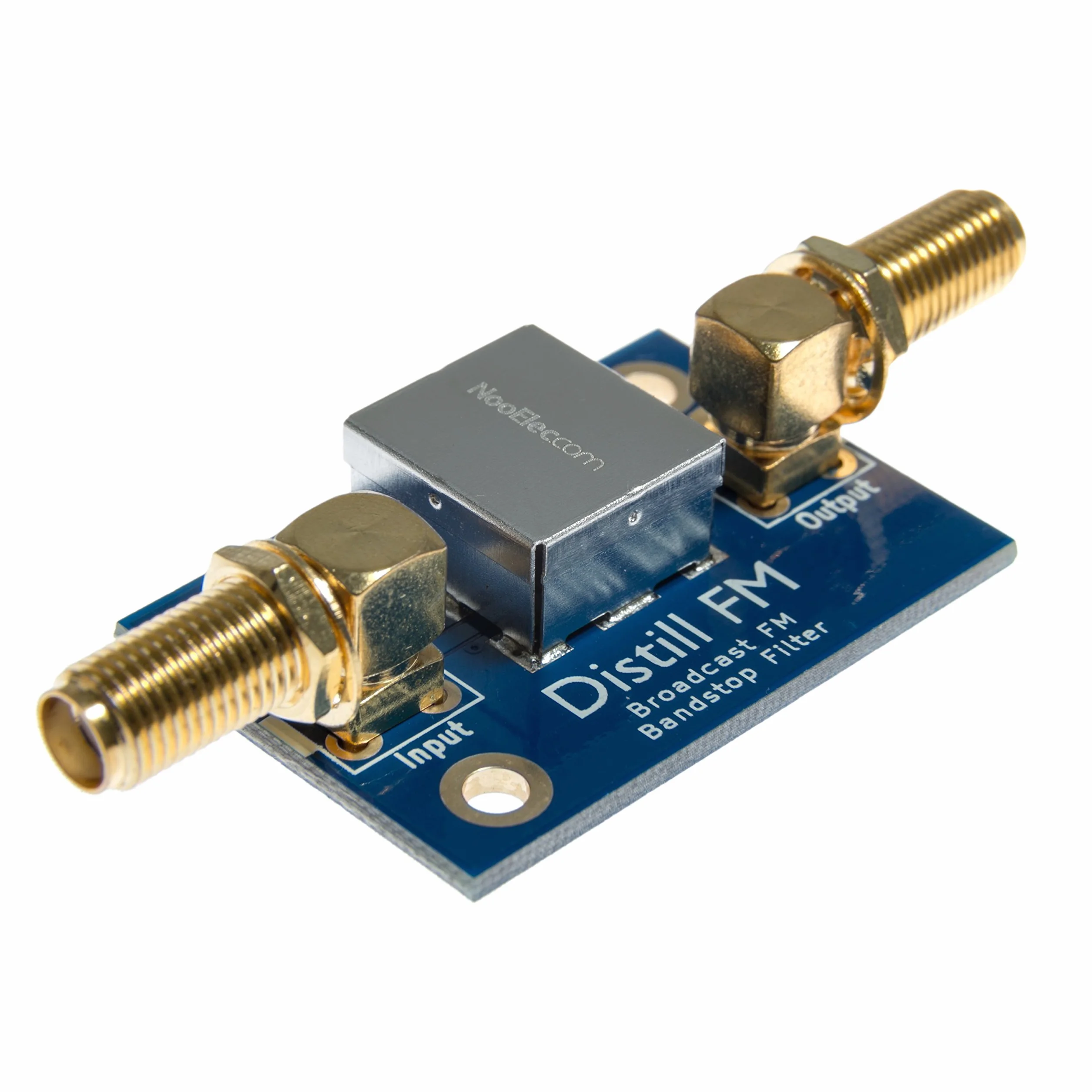 NooElec Distill:FM Barebones - Trasmetta Il Filtro FM Bandstop per Le Applicazioni SDR (Radio Definite dal Software). Filtro di Notch FM.