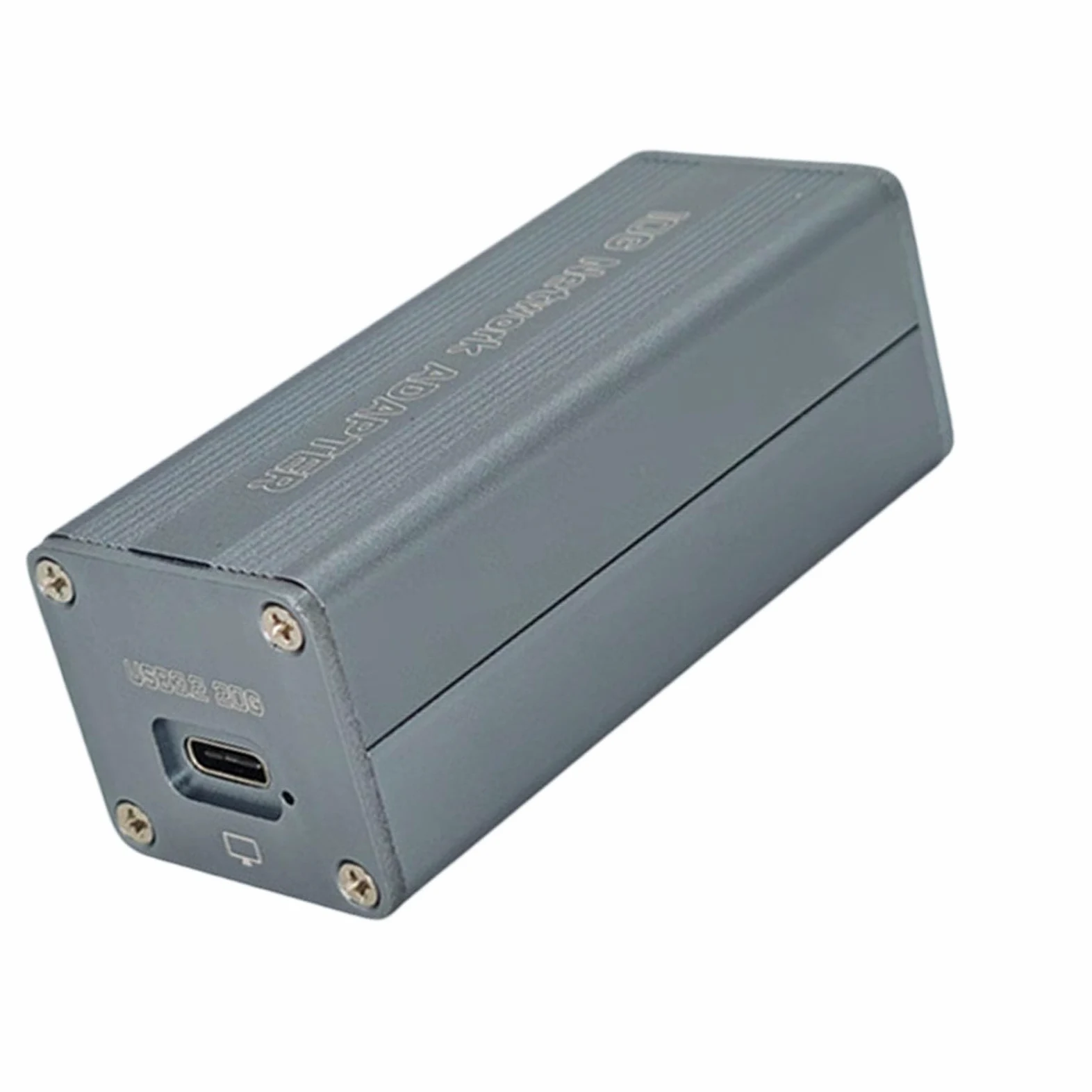 Adattatore LAN esterno con connessione USB C, dongle Ethernet in metallo per computer desktop e laptop, dimensioni compatte da viaggio per trasporto all ' uso Dongle Lan Ethernet per computer