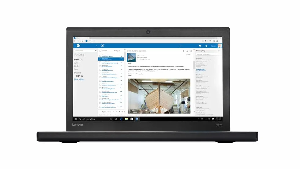 Lenovo ThinkPad X270 |1366x768 HD | Intel Core i5-6300U | Windows 11 Pro | Notebook Laptop Business ricondizionato