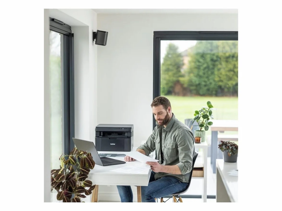 Stampante Multifunzione Monocromatica 3 In 1 - Brother - DcP-L1640w - WI-Fi E WI-Fi Direct - a4