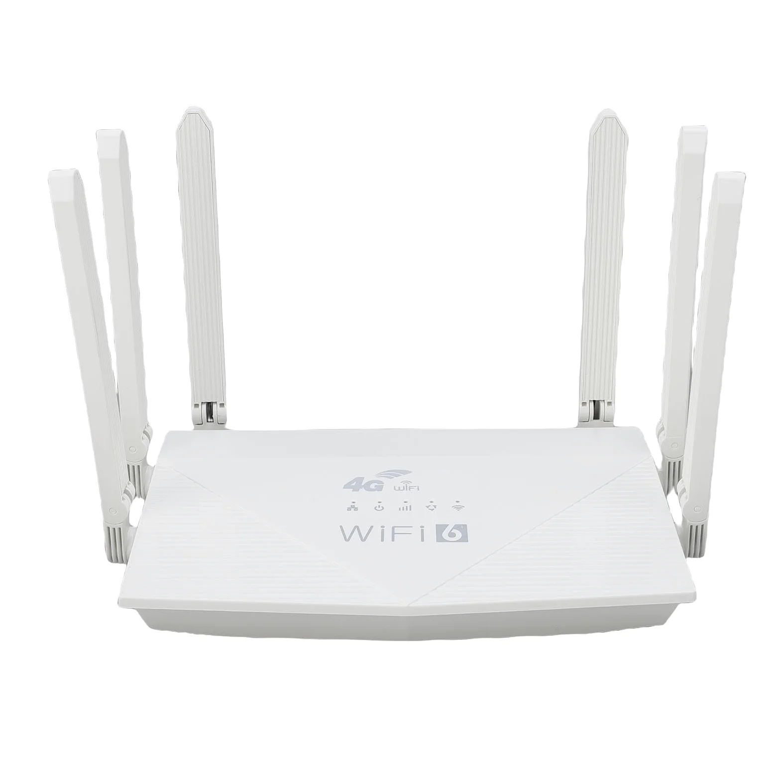 Zunate Router WiFi 6 Scheda SIM 4G LTE |Router Wireless CPE da 300 Mbps con 6 Antenne per Viaggi all'aperto in Rete Domestica