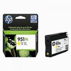 Originale Cartuccia HP 951XL Giallo Originale per HP PRO8100 PRO8600E PRO8600Plus CN048AE 1.500 Pagini, Capacità: 24ML