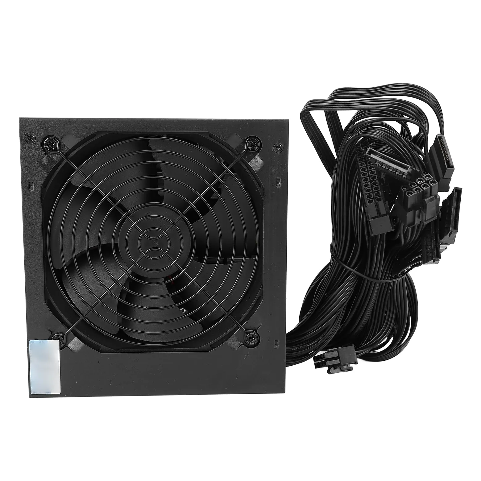 PUSOKEI Alimentatore per Chassis Desktop 500 W |ATX a Temperatura Controllata con Supporto per Protezioni Multiple Dual Core