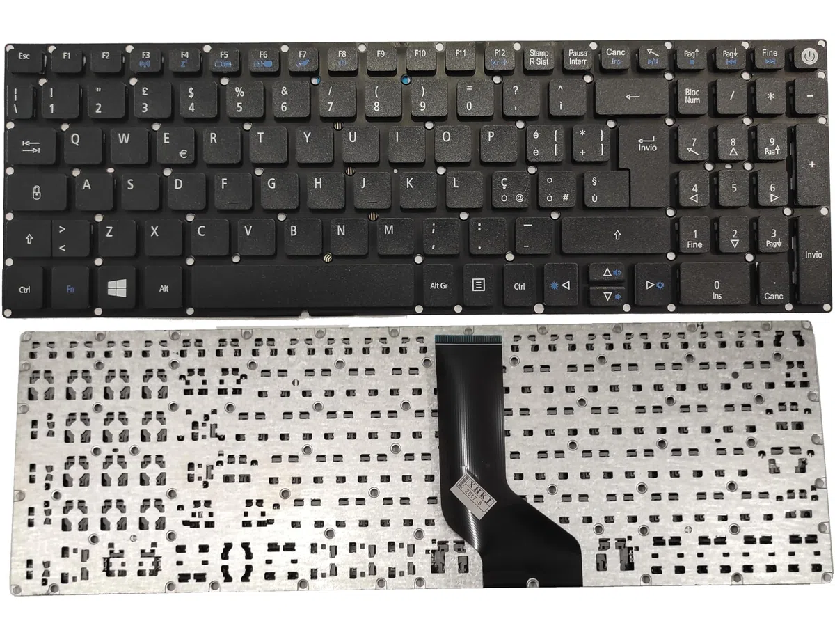 TASTIERA ITALIANA DI RICAMBIO PER NOTEBOOK ACER ASPIRE 3 A315-51-39N0 N17Q1