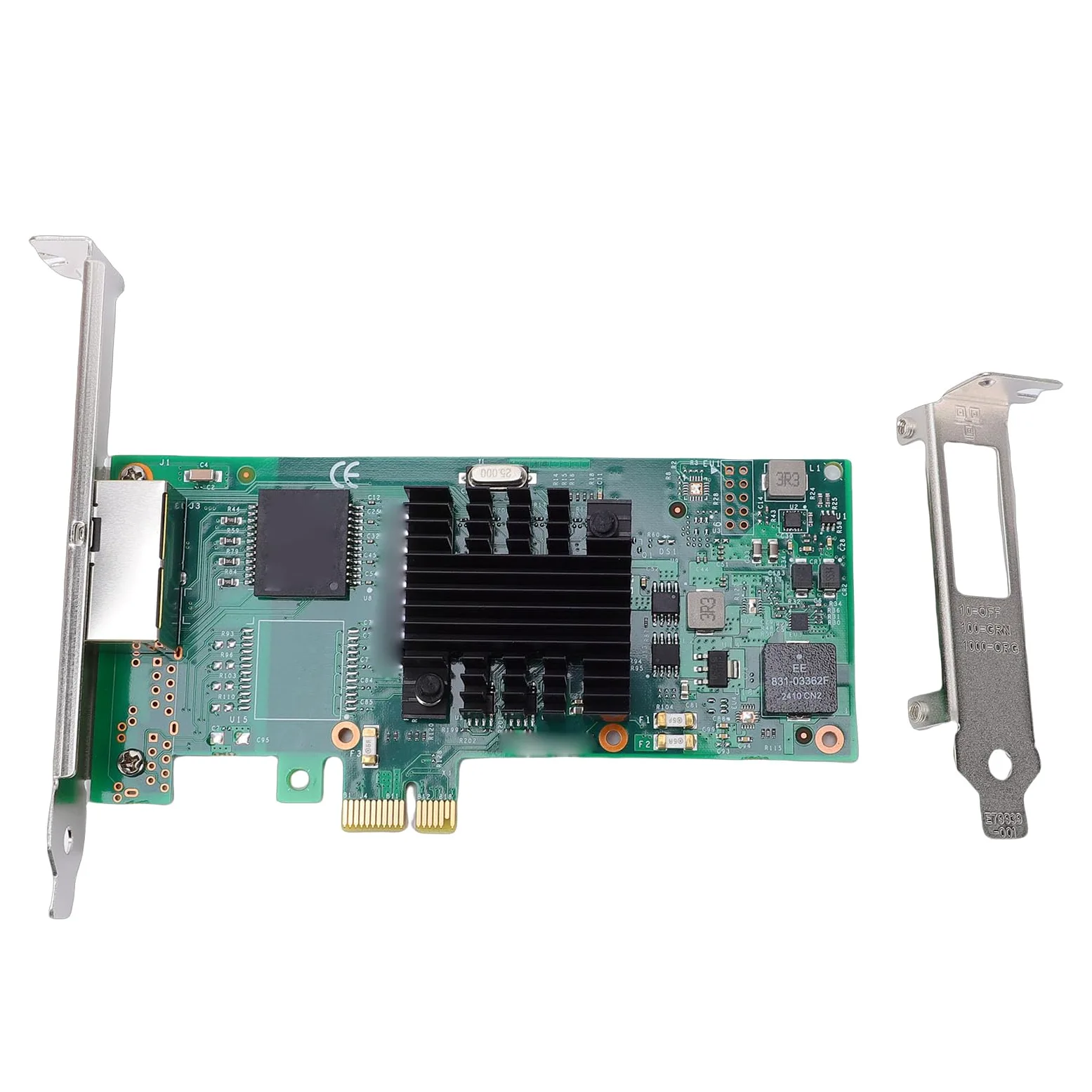 Adattatore di Rete PCI Express Doppio RJ45 Ad Alta densità per velocità Gigabit Affidabile, Adatto per Server, Staffa Inclusa