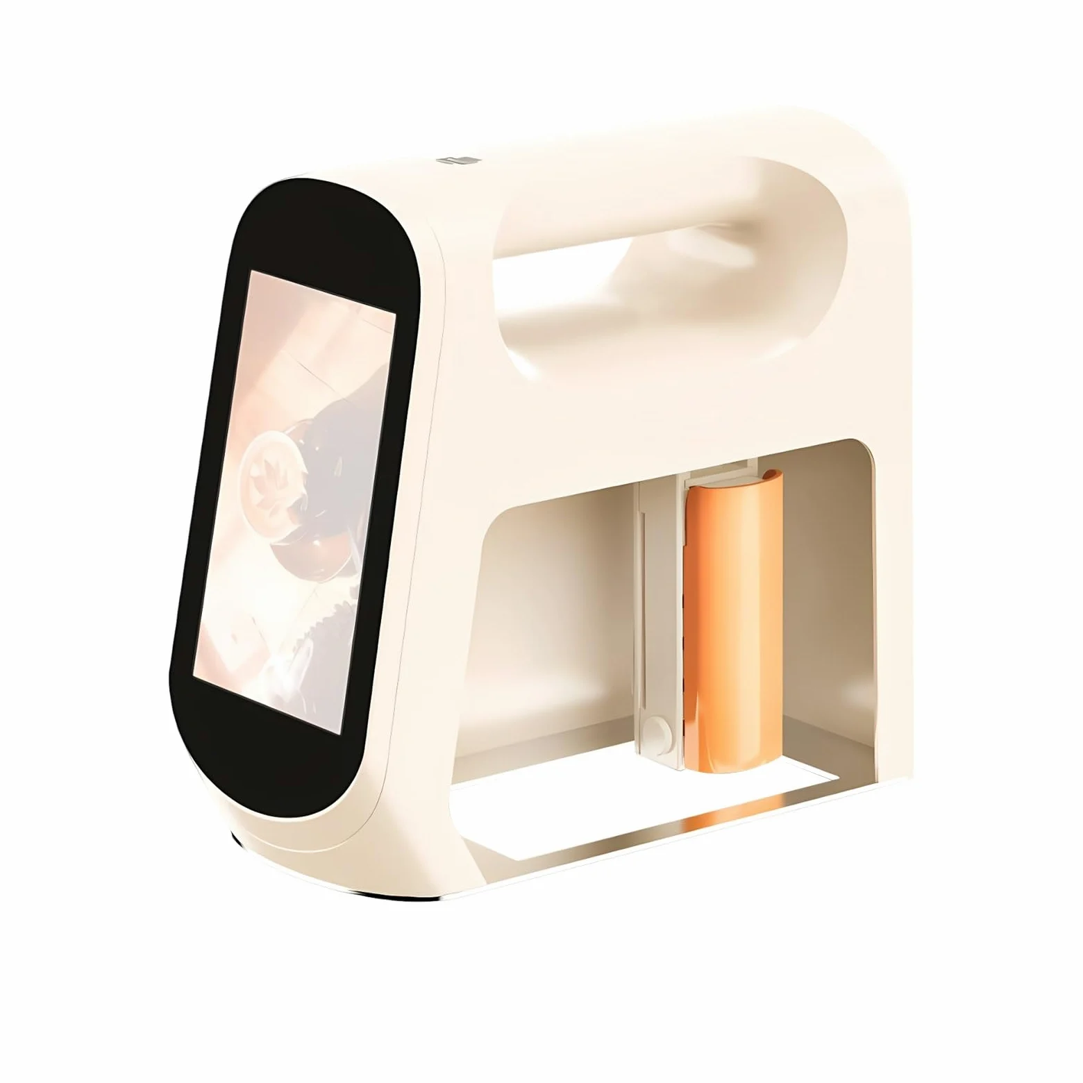 Stampante Alimentare Portatile per Torte e Biscotti, Stampante Foto Edibile con Inchiostro, Mini Macchina Caffè Latte Art per Pasticceria e Bevande(Black)