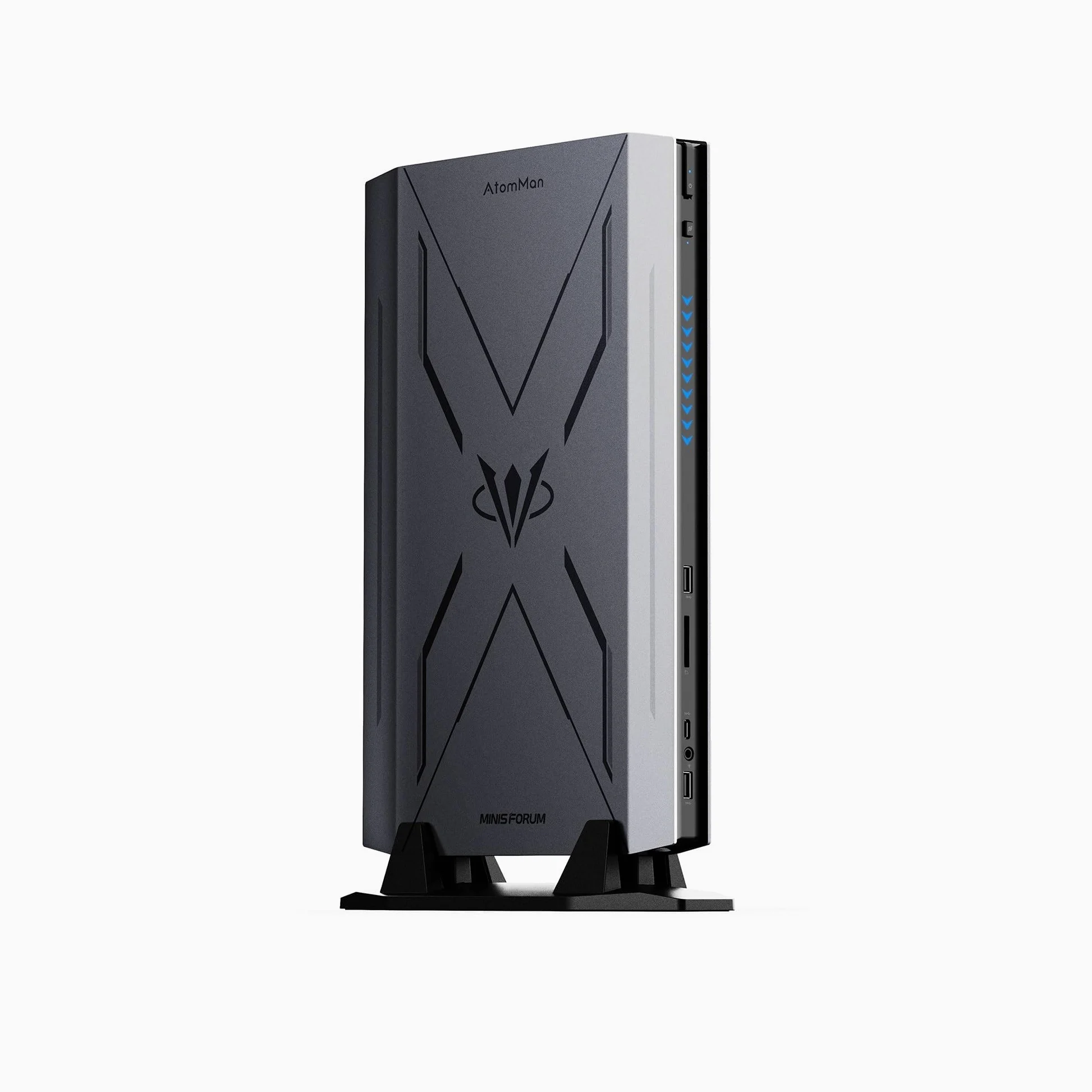 MINISFORUM G7 Pro Mini PC Gaming, Intel Core i9-14900HX (24C/32T, fino a 5,8 GHz), RTX 5070 GPU 8GB GDDR7 (DLSS 4), PCIe 5.0, Wi-Fi 7, USB4, HDMI 2.1, RGB, Barebone (Senza RAM/SSD)